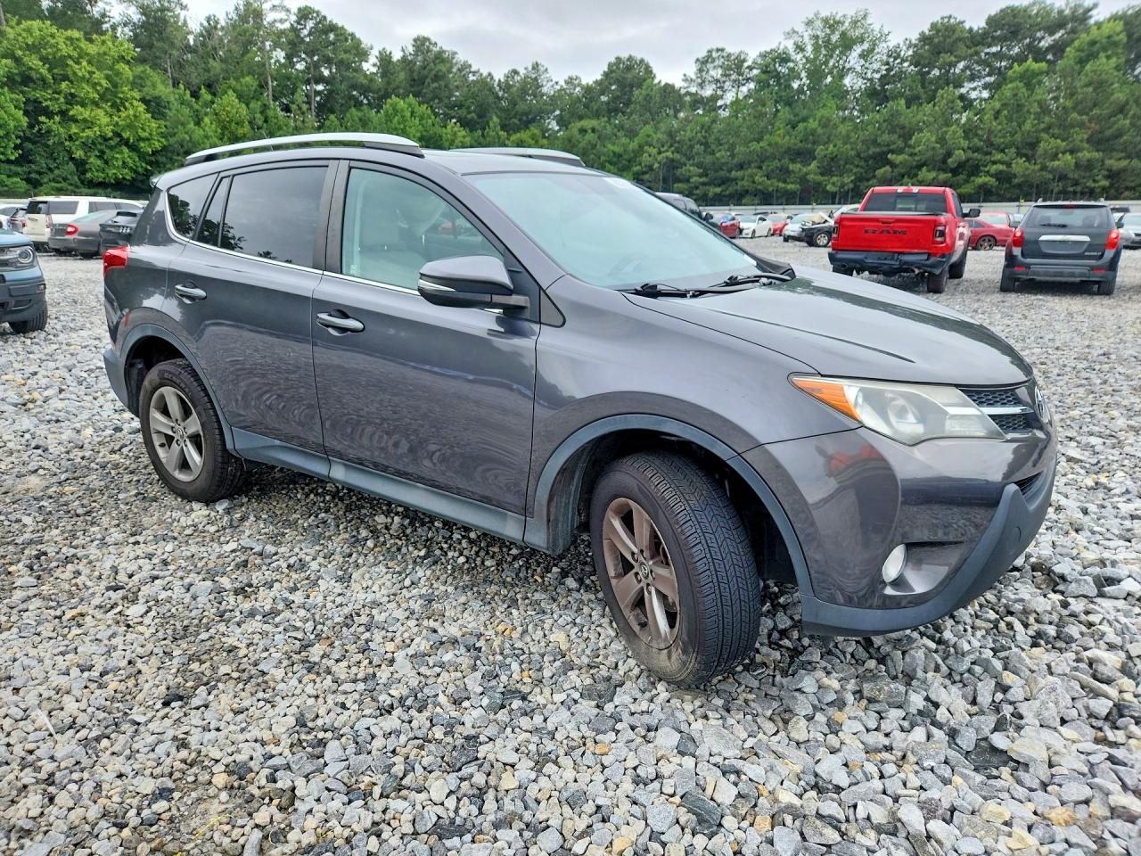 2015 Toyota Rav4 Xle Gray vin: 2T3WFREV4FW157505