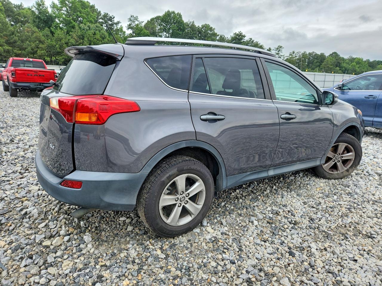 2015 Toyota Rav4 Xle Gray vin: 2T3WFREV4FW157505