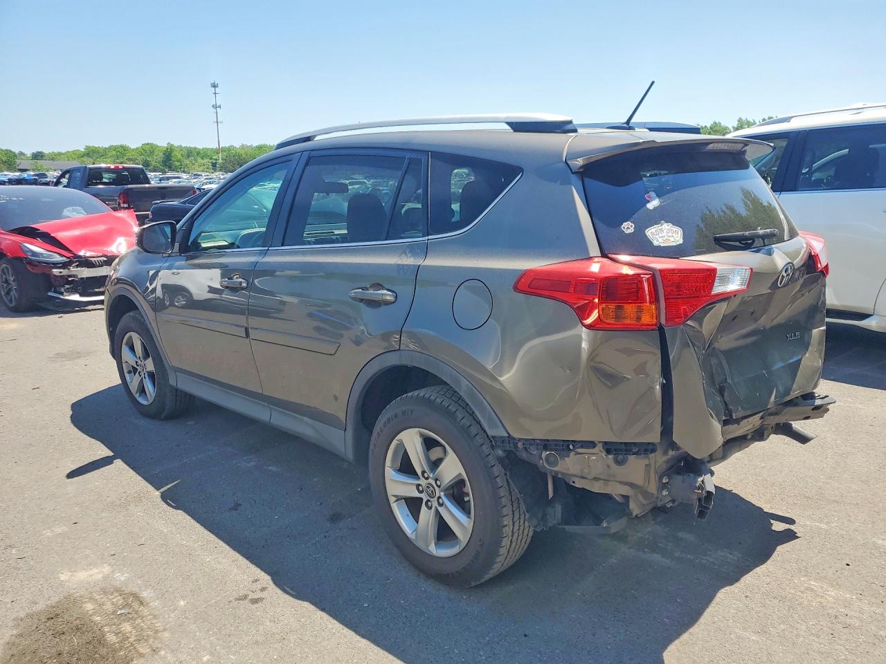 2015 Toyota Rav4 Gray vin: 2T3WFREV4FW178404