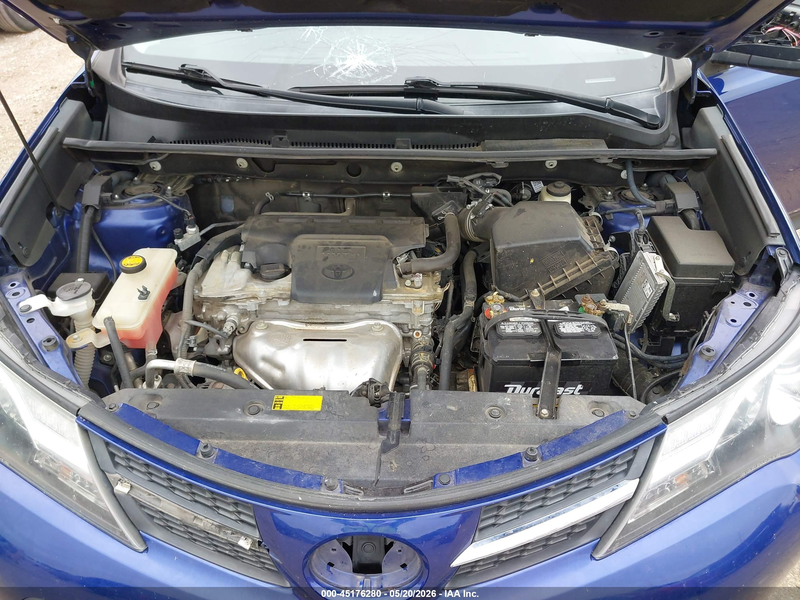 2015 Toyota Rav4 Xle Blue vin: 2T3WFREV4FW188348
