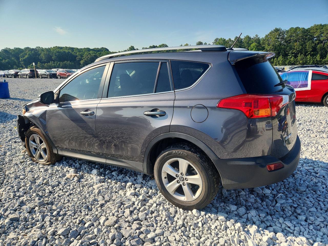 2015 Toyota Rav4 Xle Серый vin: 2T3WFREV4FW189046