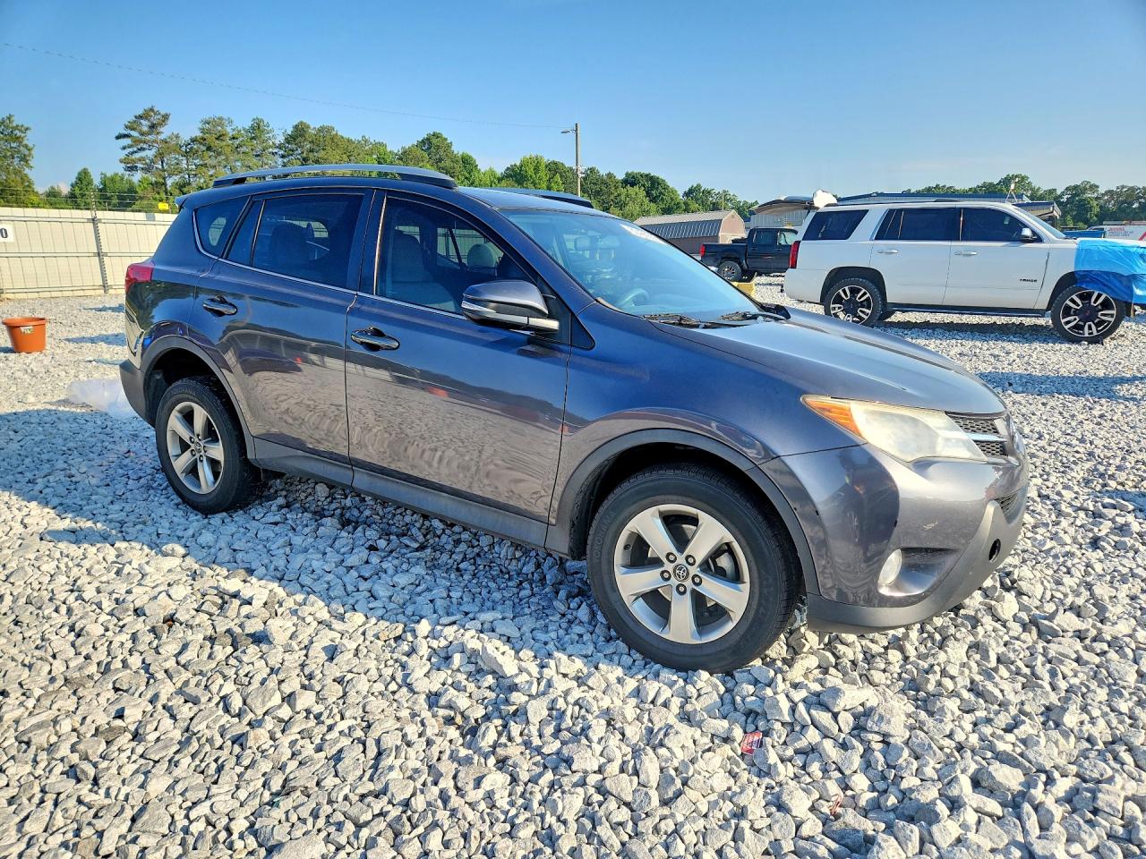 2015 Toyota Rav4 Xle Серый vin: 2T3WFREV4FW189046