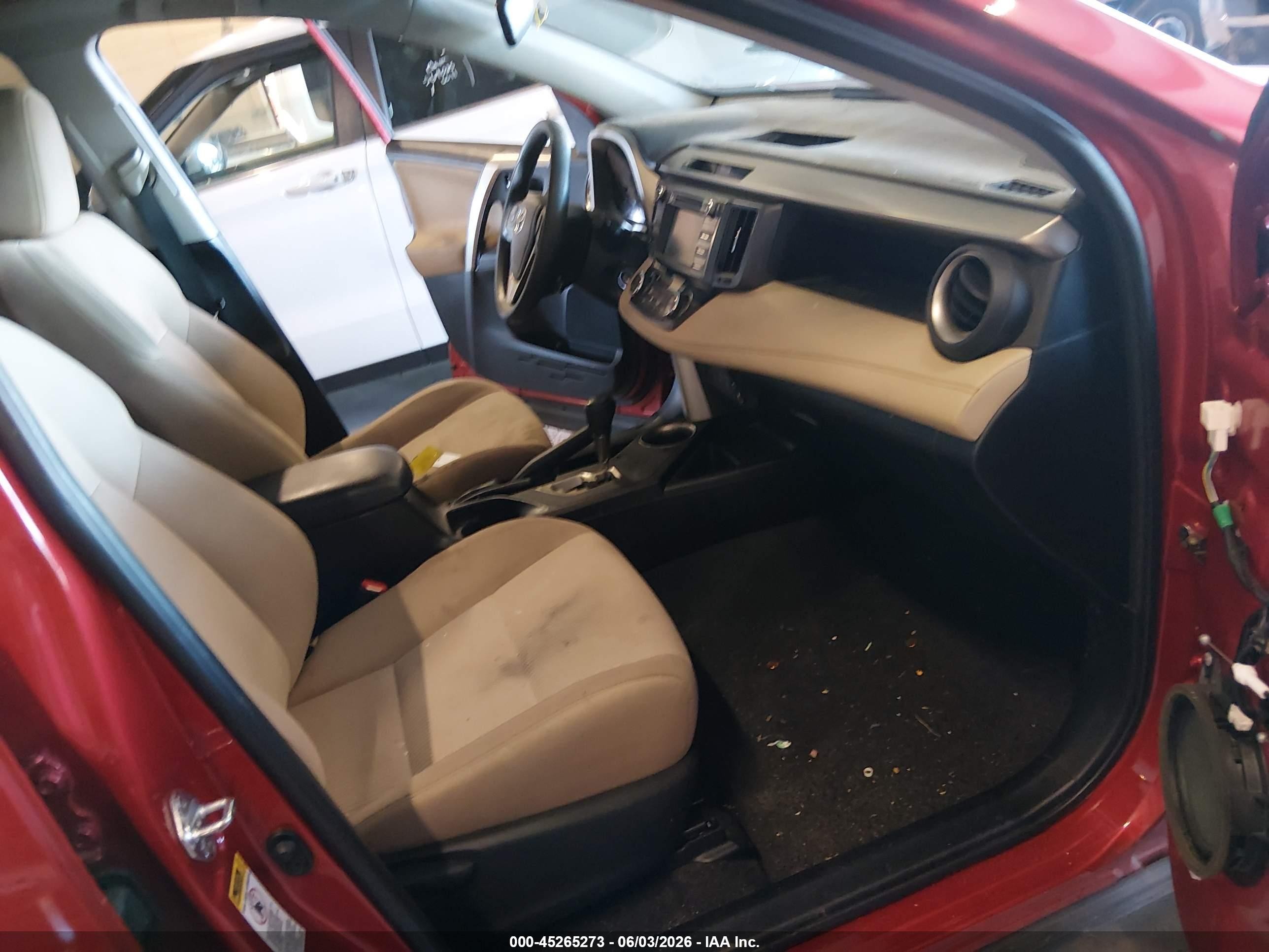 2015 Toyota Rav4 Xle Red vin: 2T3WFREV4FW204189