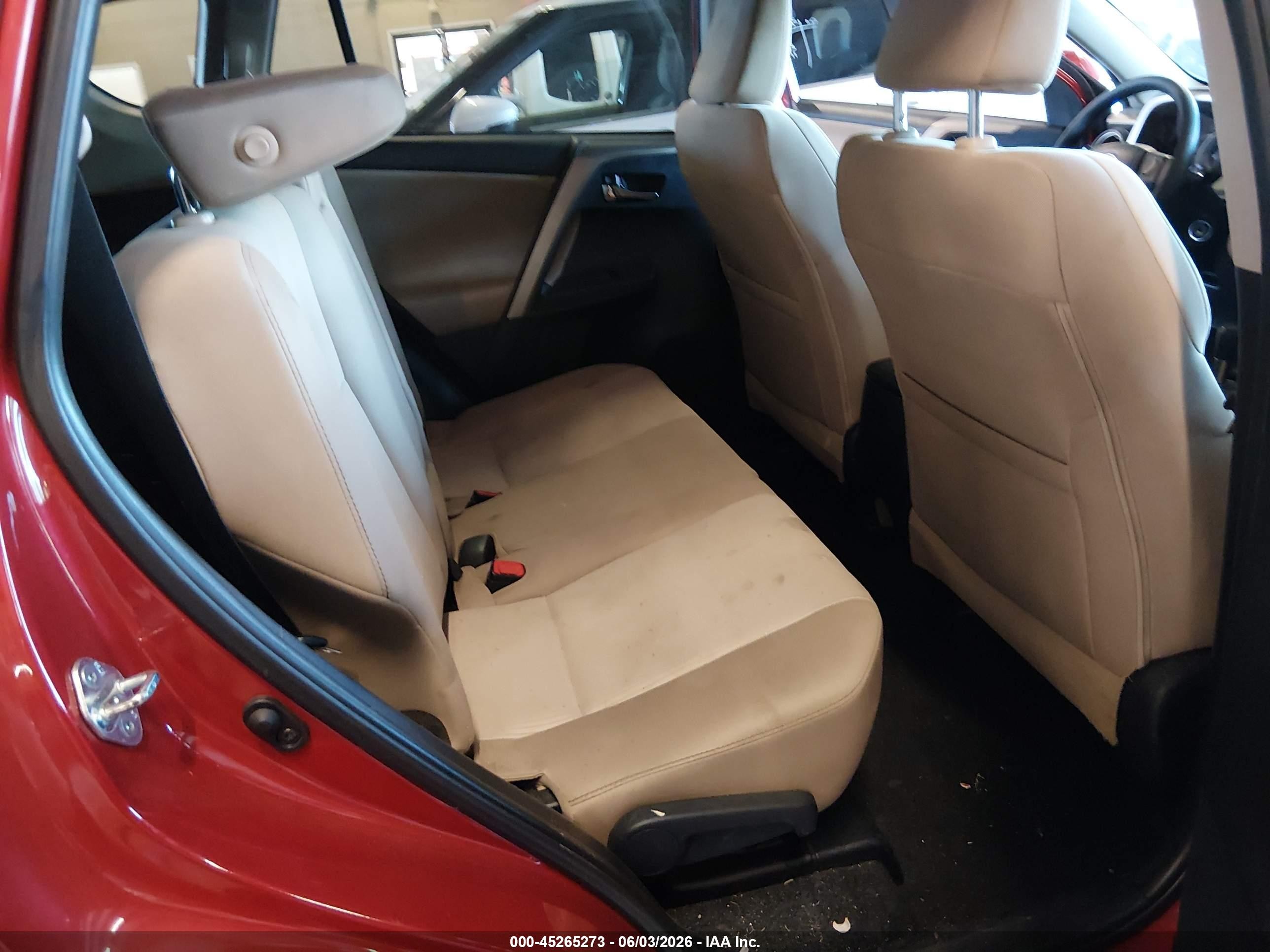 2015 Toyota Rav4 Xle Red vin: 2T3WFREV4FW204189