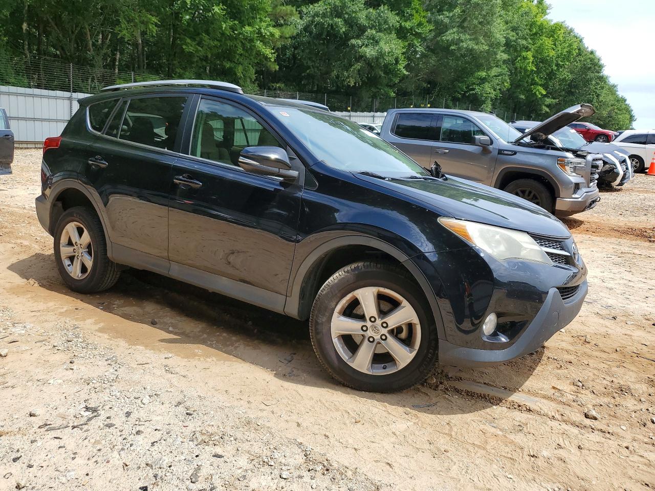2013 Toyota Rav4 Xle Black vin: 2T3WFREV5DW004838