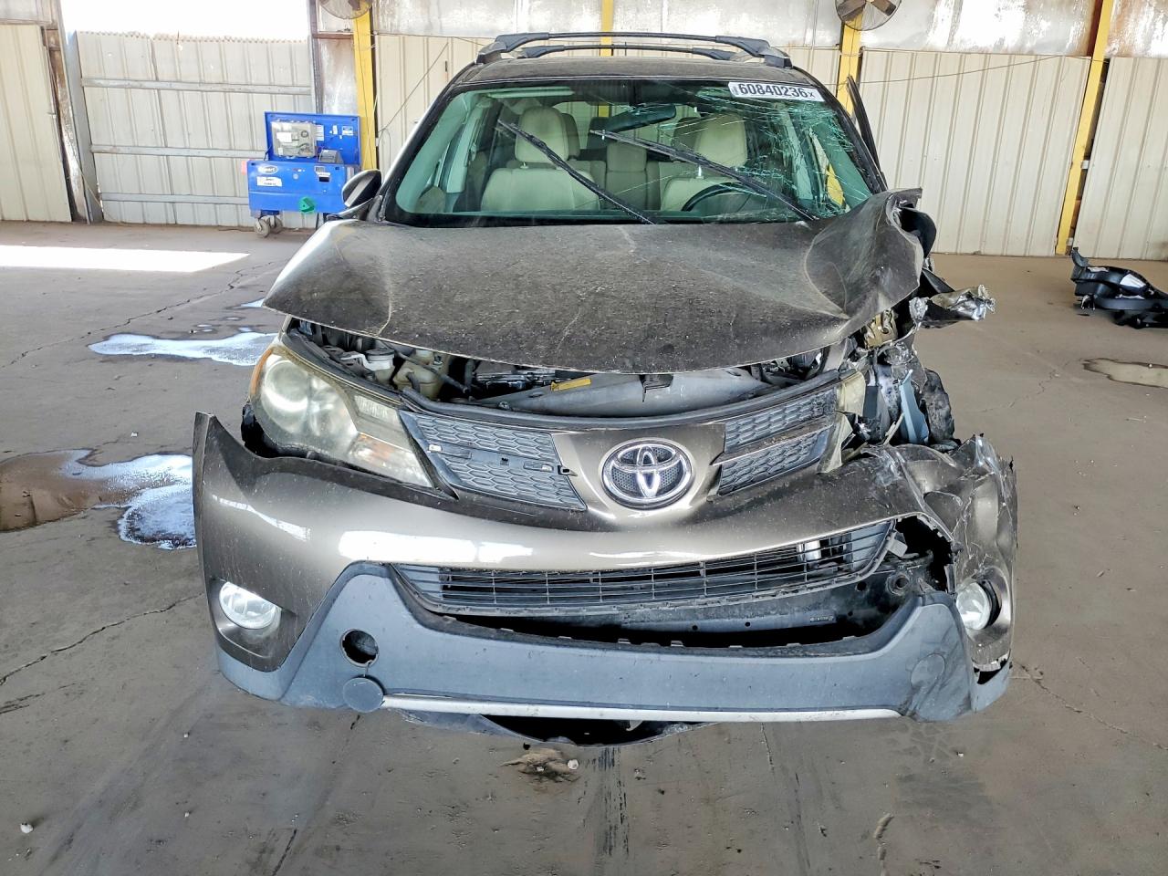 2013 Toyota Rav4 Xle Серый vin: 2T3WFREV5DW053909