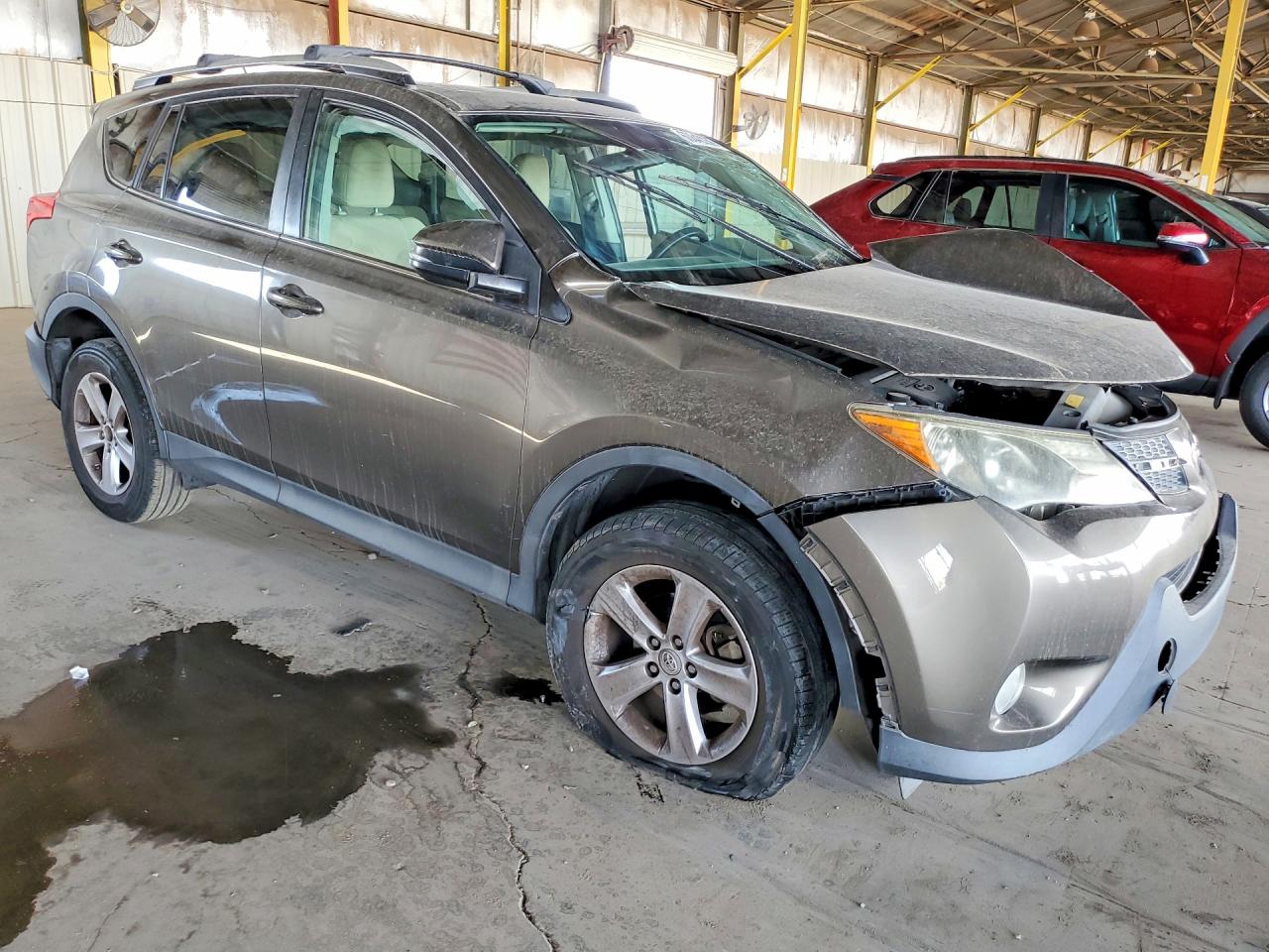 2013 Toyota Rav4 Xle Серый vin: 2T3WFREV5DW053909