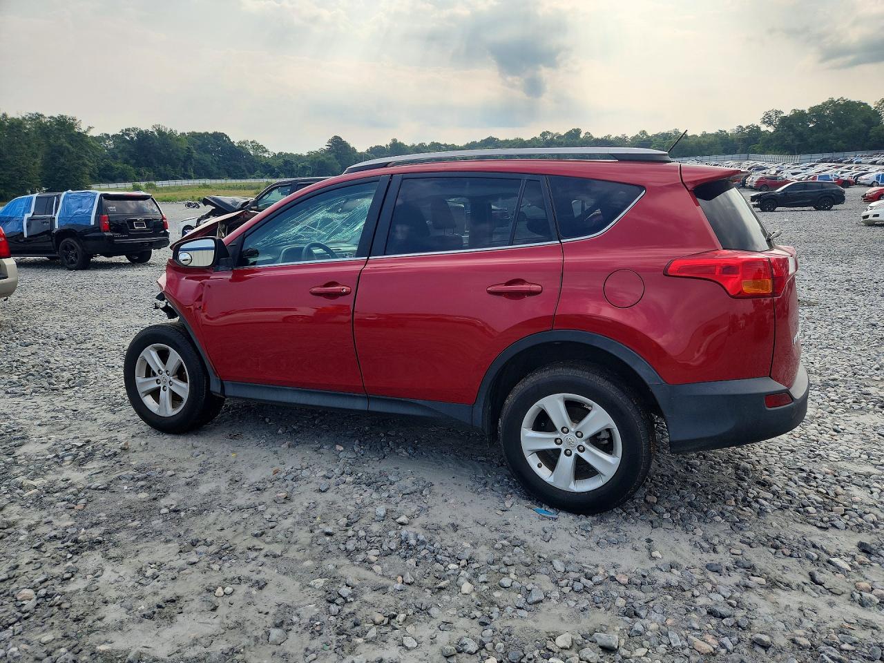 2014 Toyota Rav4 Xle Maroon vin: 2T3WFREV5EW074194