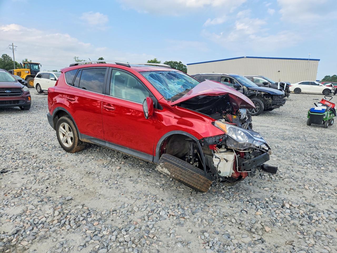 2014 Toyota Rav4 Xle Maroon vin: 2T3WFREV5EW074194