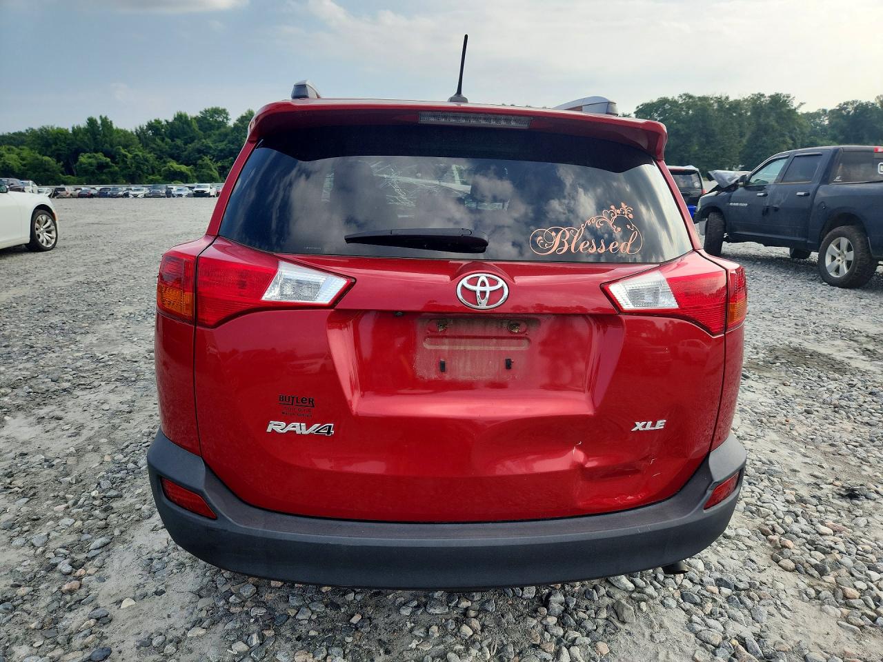 2014 Toyota Rav4 Xle Maroon vin: 2T3WFREV5EW074194