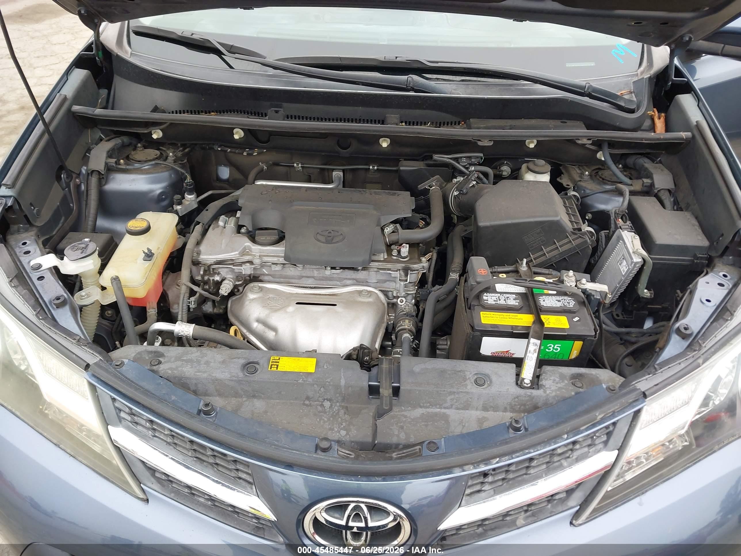 2014 Toyota Rav4 Xle Blue vin: 2T3WFREV5EW079749