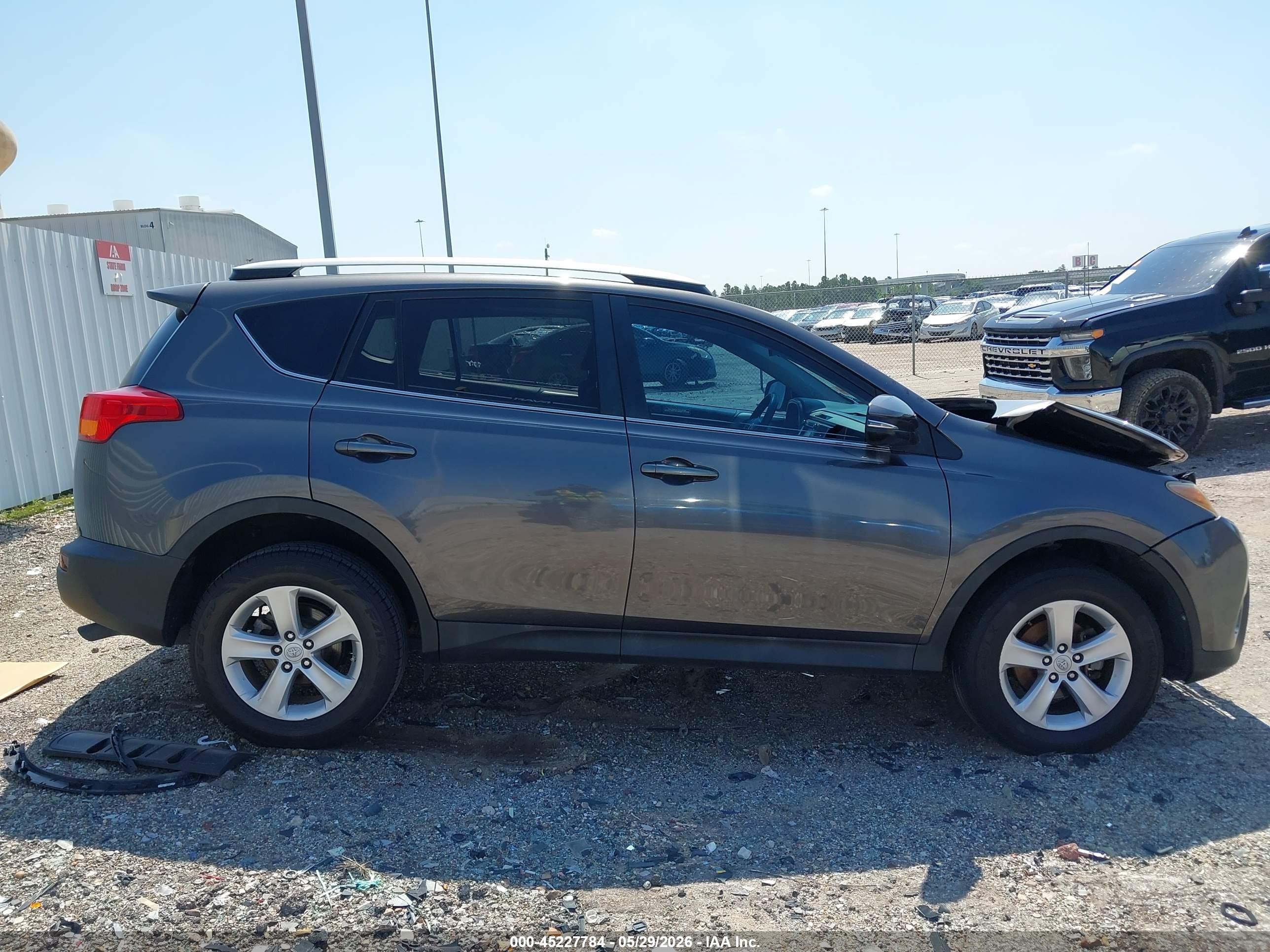 2014 Toyota Rav4 Xle Gray vin: 2T3WFREV5EW096079