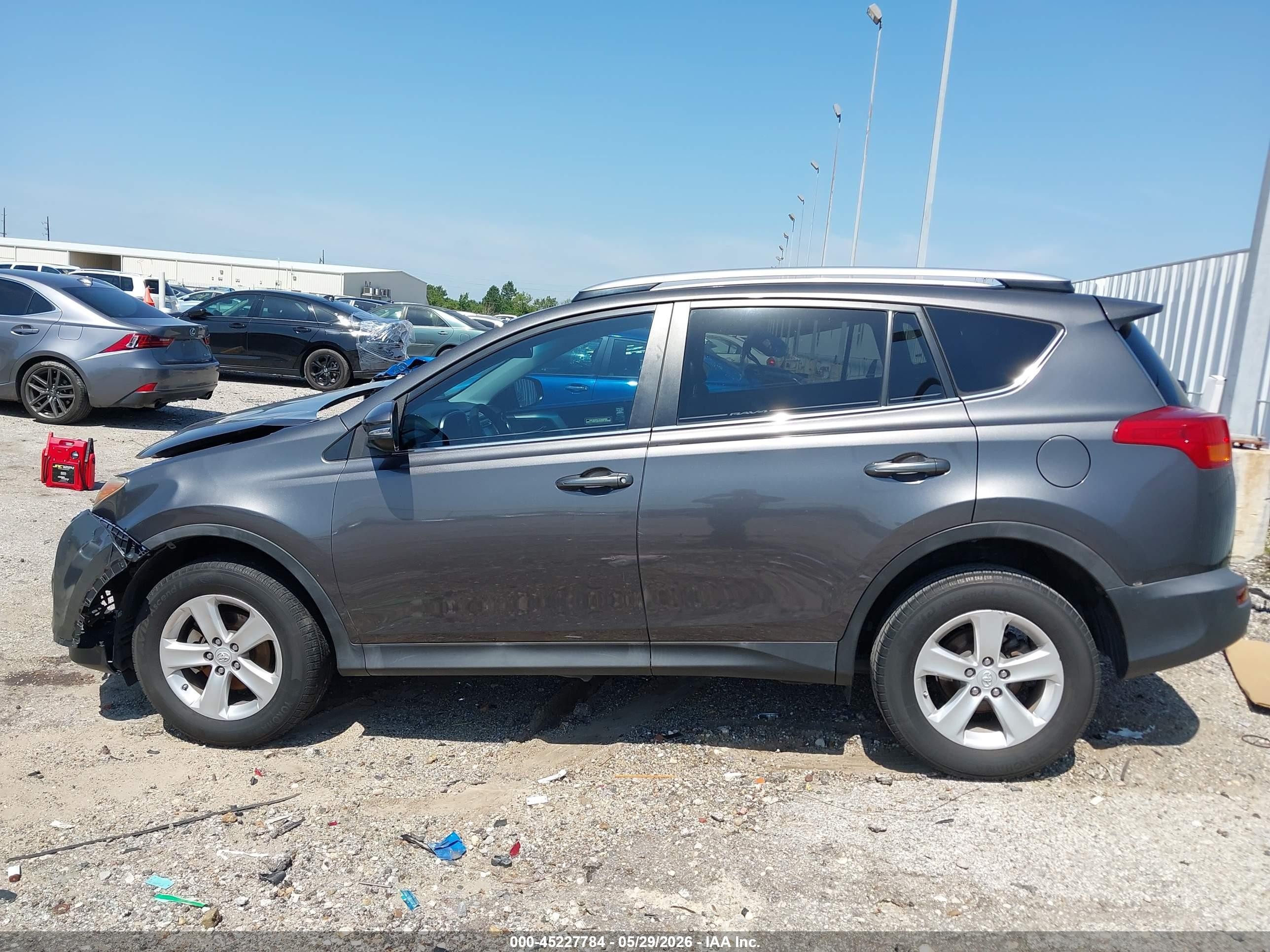2014 Toyota Rav4 Xle Gray vin: 2T3WFREV5EW096079