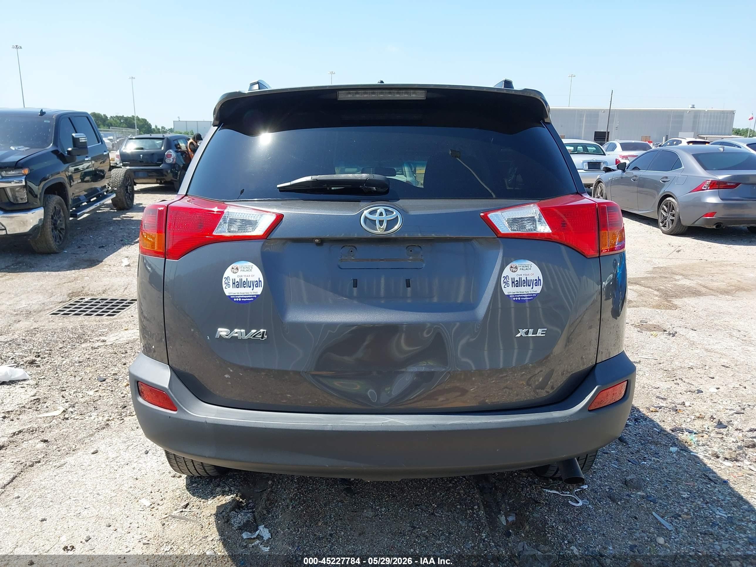 2014 Toyota Rav4 Xle Gray vin: 2T3WFREV5EW096079