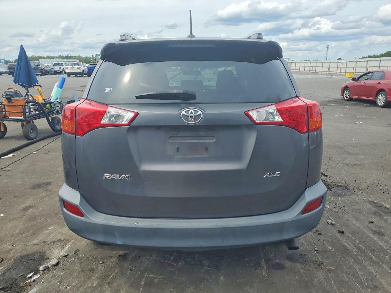 2014 Toyota Rav4 Xle Gray vin: 2T3WFREV5EW111552