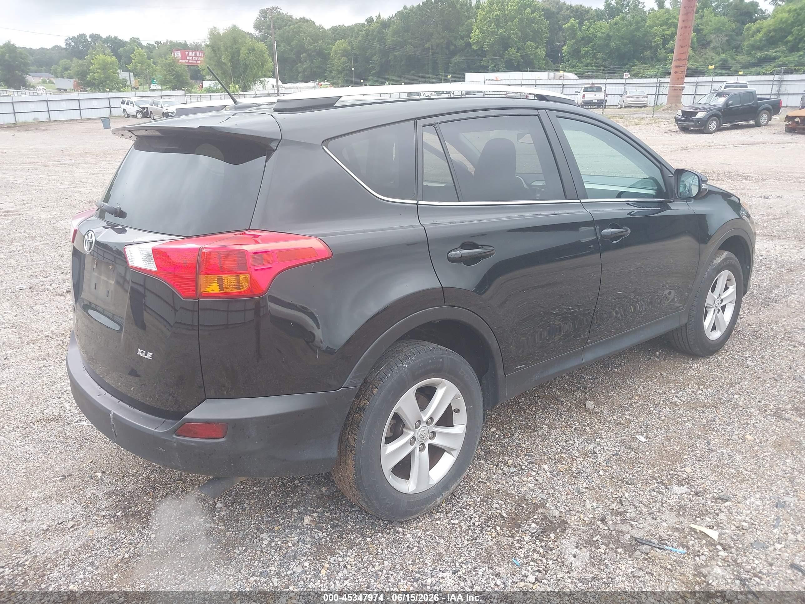 2014 Toyota Rav4 Xle Black vin: 2T3WFREV5EW116959