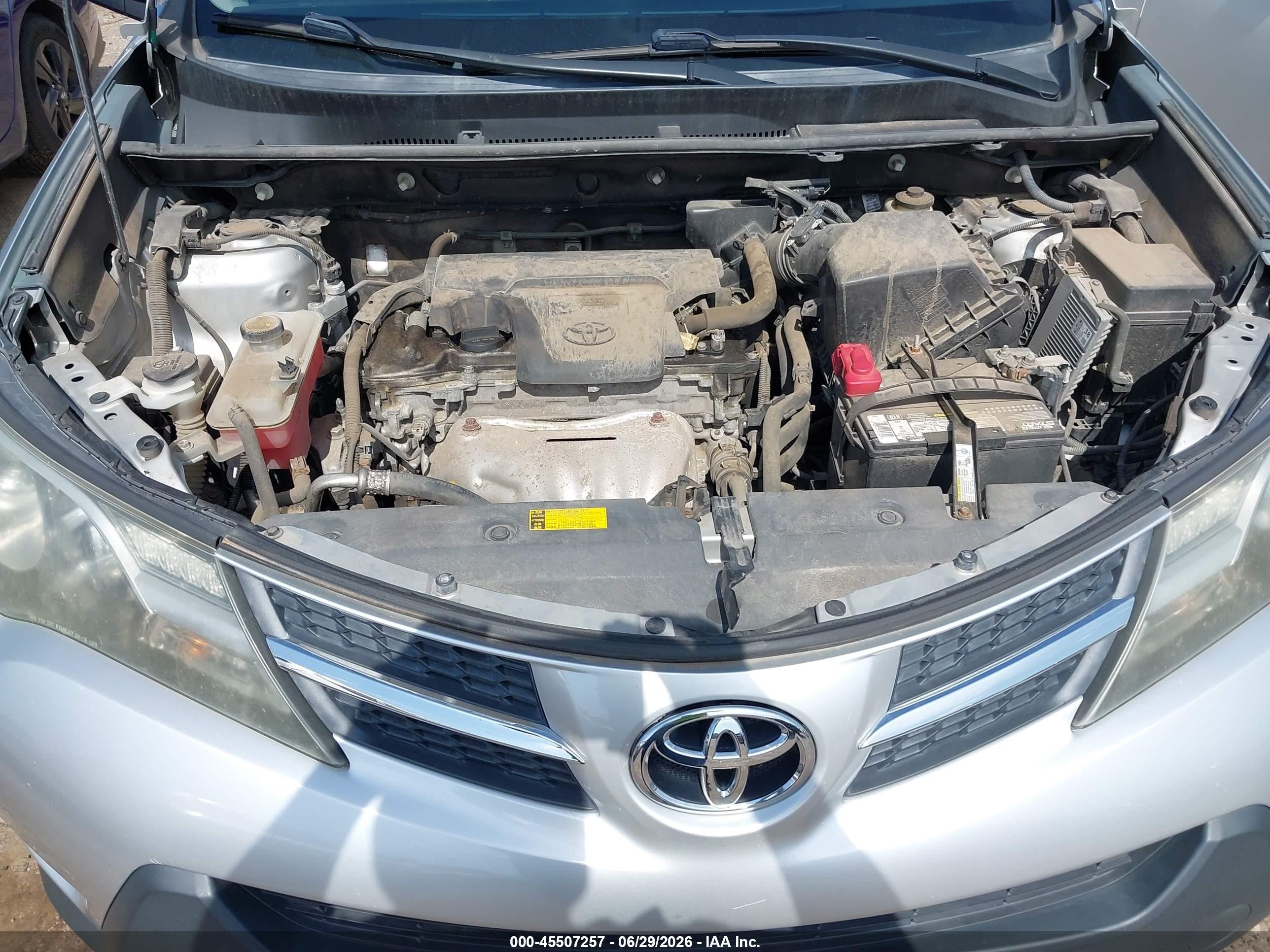 2014 Toyota Rav4 Xle Silver vin: 2T3WFREV5EW120395