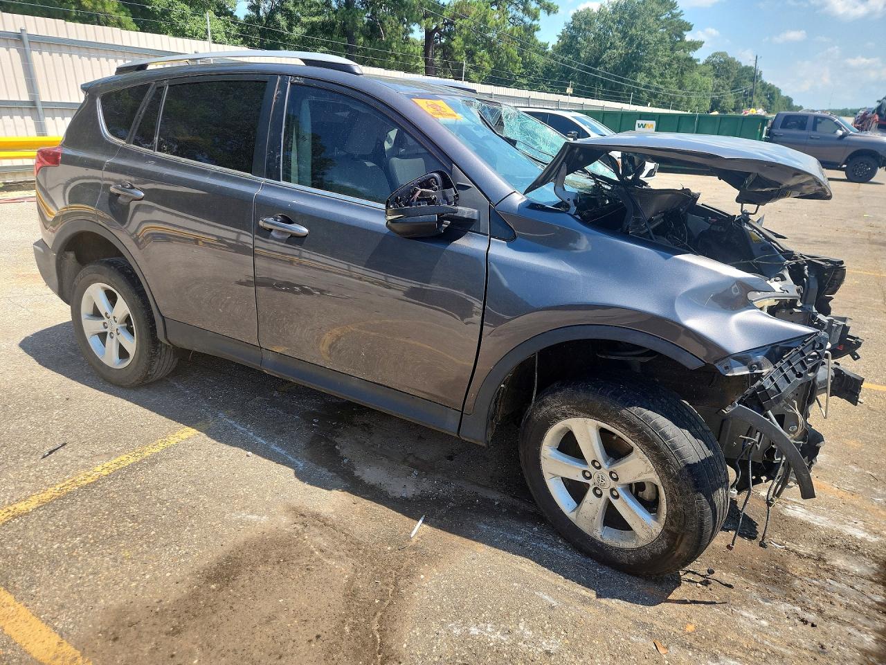 2014 Toyota Rav4 Xle Gray vin: 2T3WFREV5EW122650