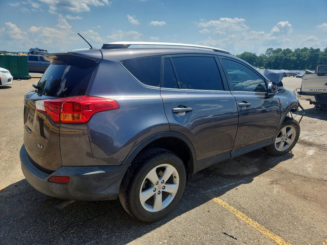 2014 Toyota Rav4 Xle Gray vin: 2T3WFREV5EW122650