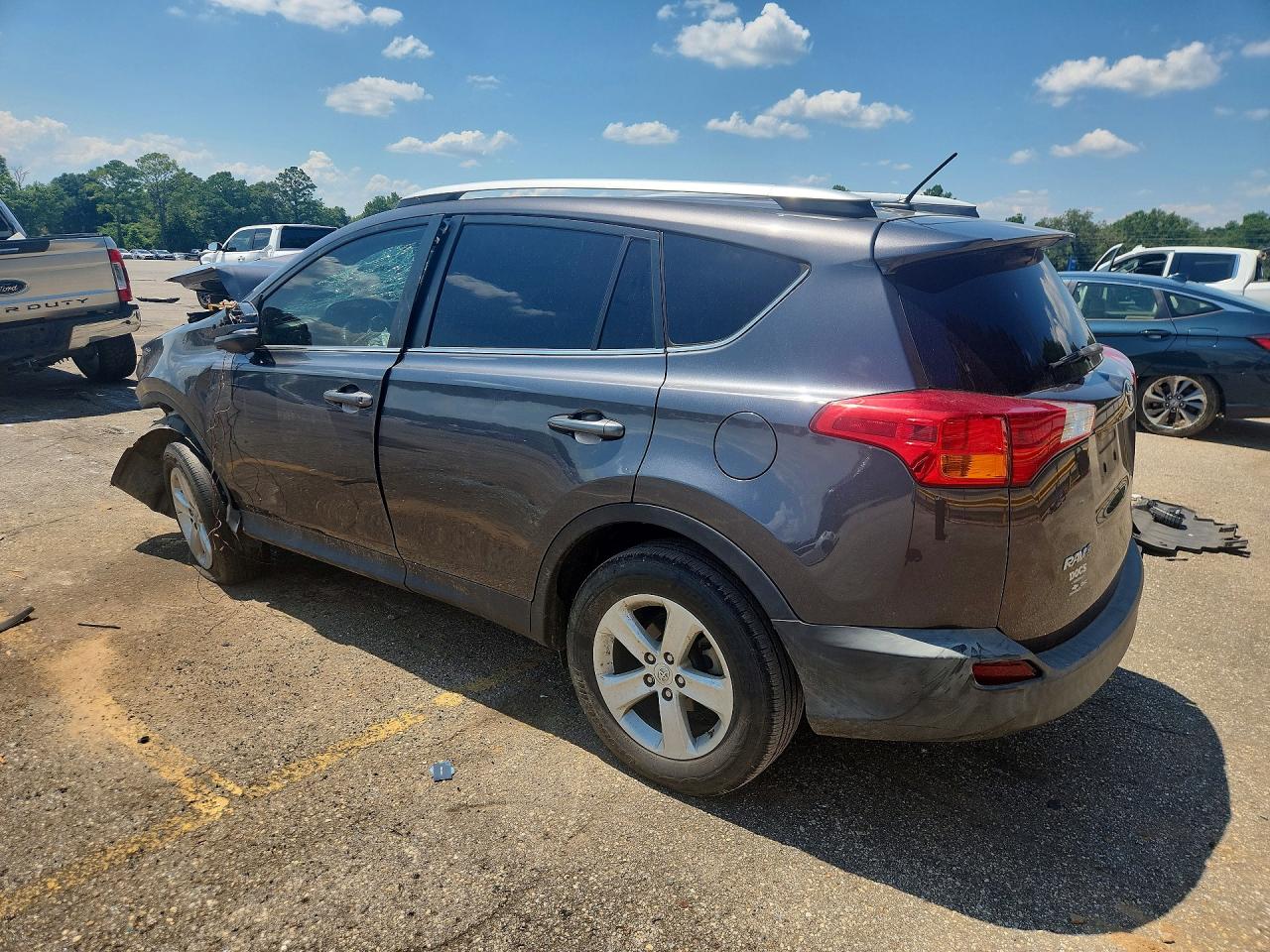 2014 Toyota Rav4 Xle Gray vin: 2T3WFREV5EW122650