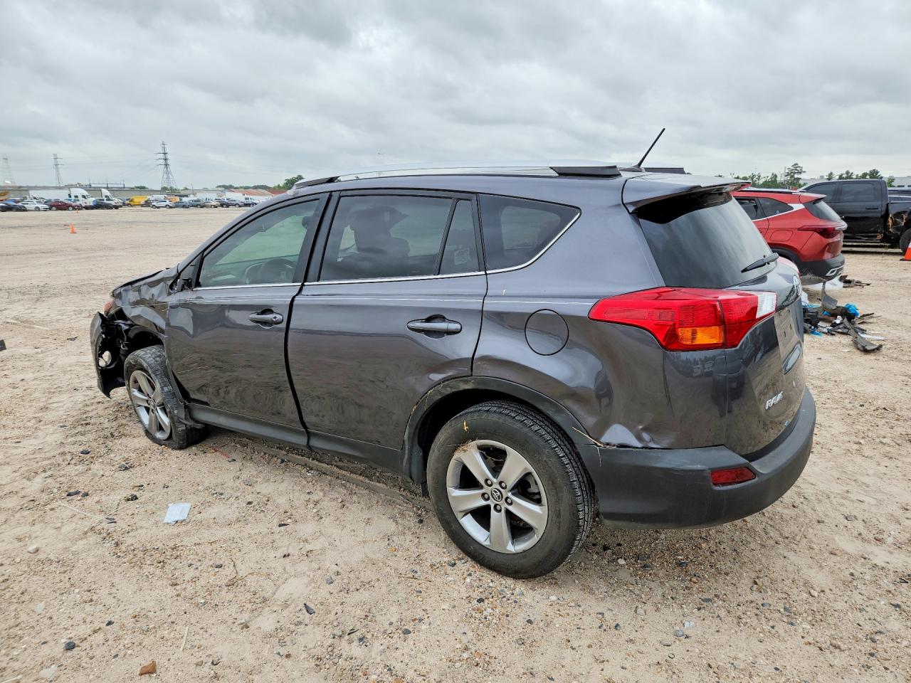 2015 Toyota Rav4 Xle Blue vin: 2T3WFREV5FW146450