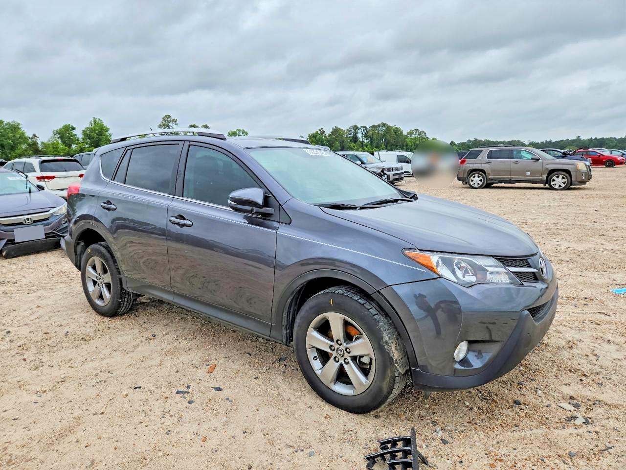 2015 Toyota Rav4 Xle Blue vin: 2T3WFREV5FW146450