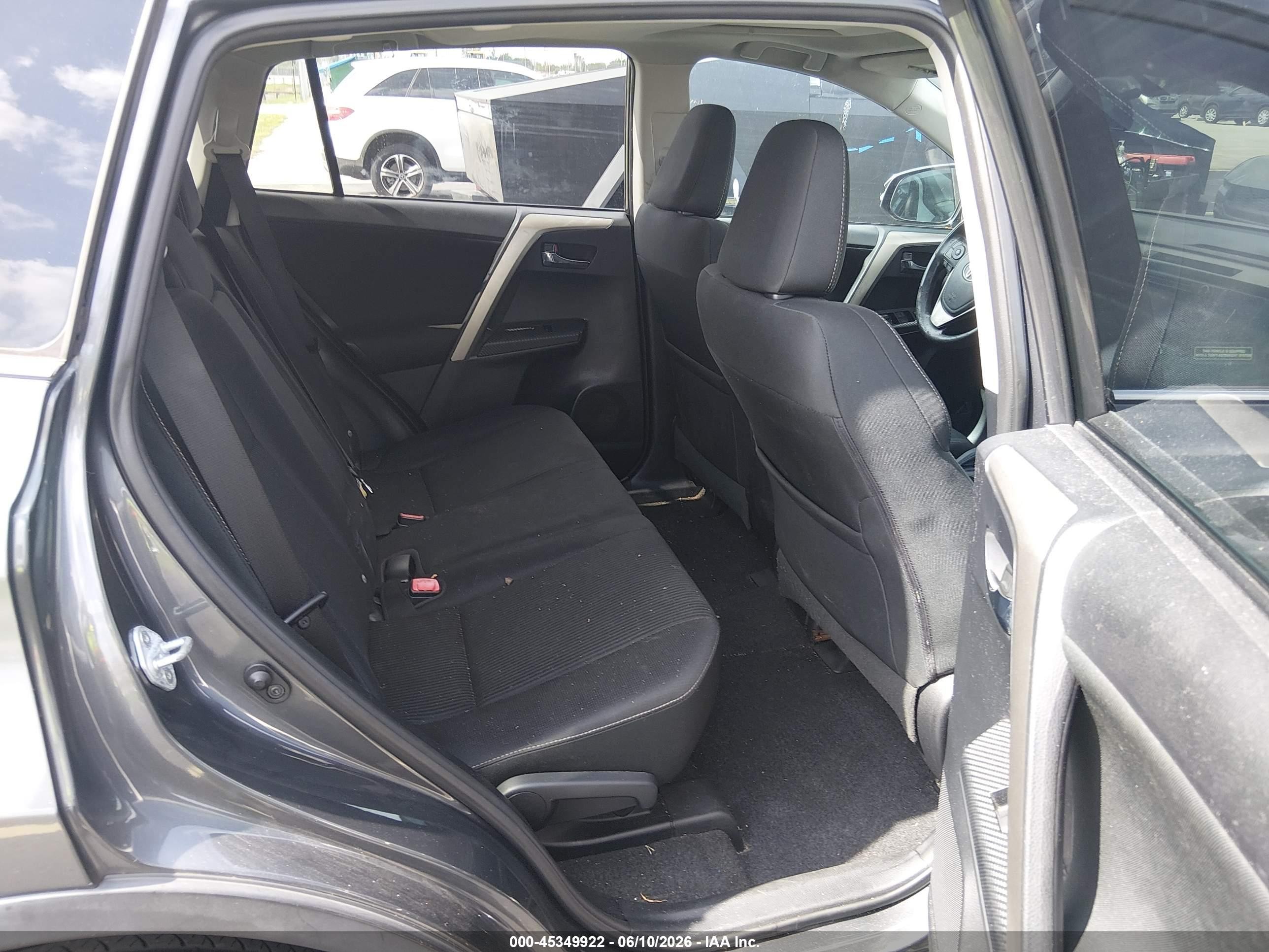 2015 Toyota Rav4 Xle Gray vin: 2T3WFREV5FW154581