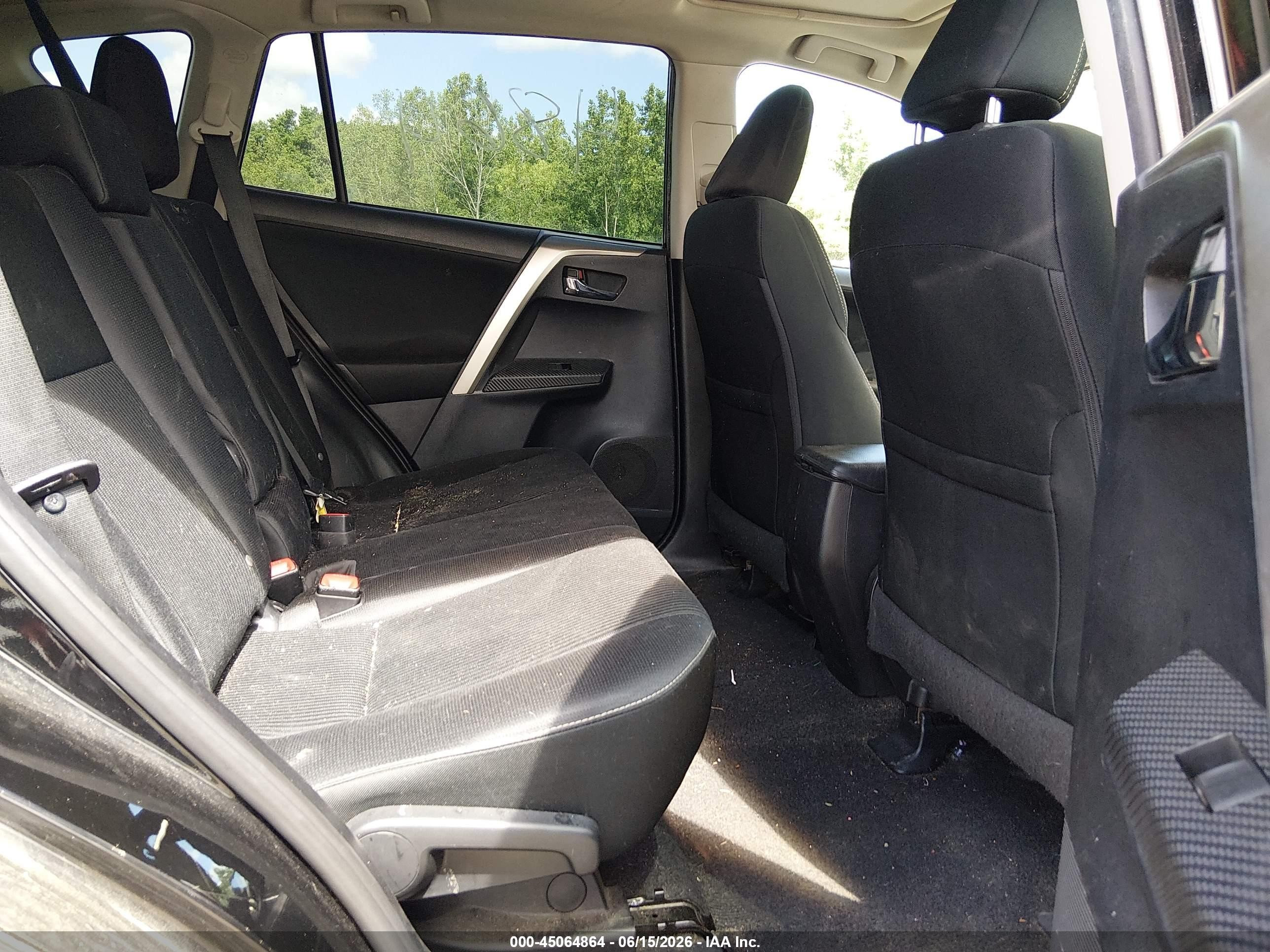 2015 Toyota Rav4 Xle Black vin: 2T3WFREV5FW167928