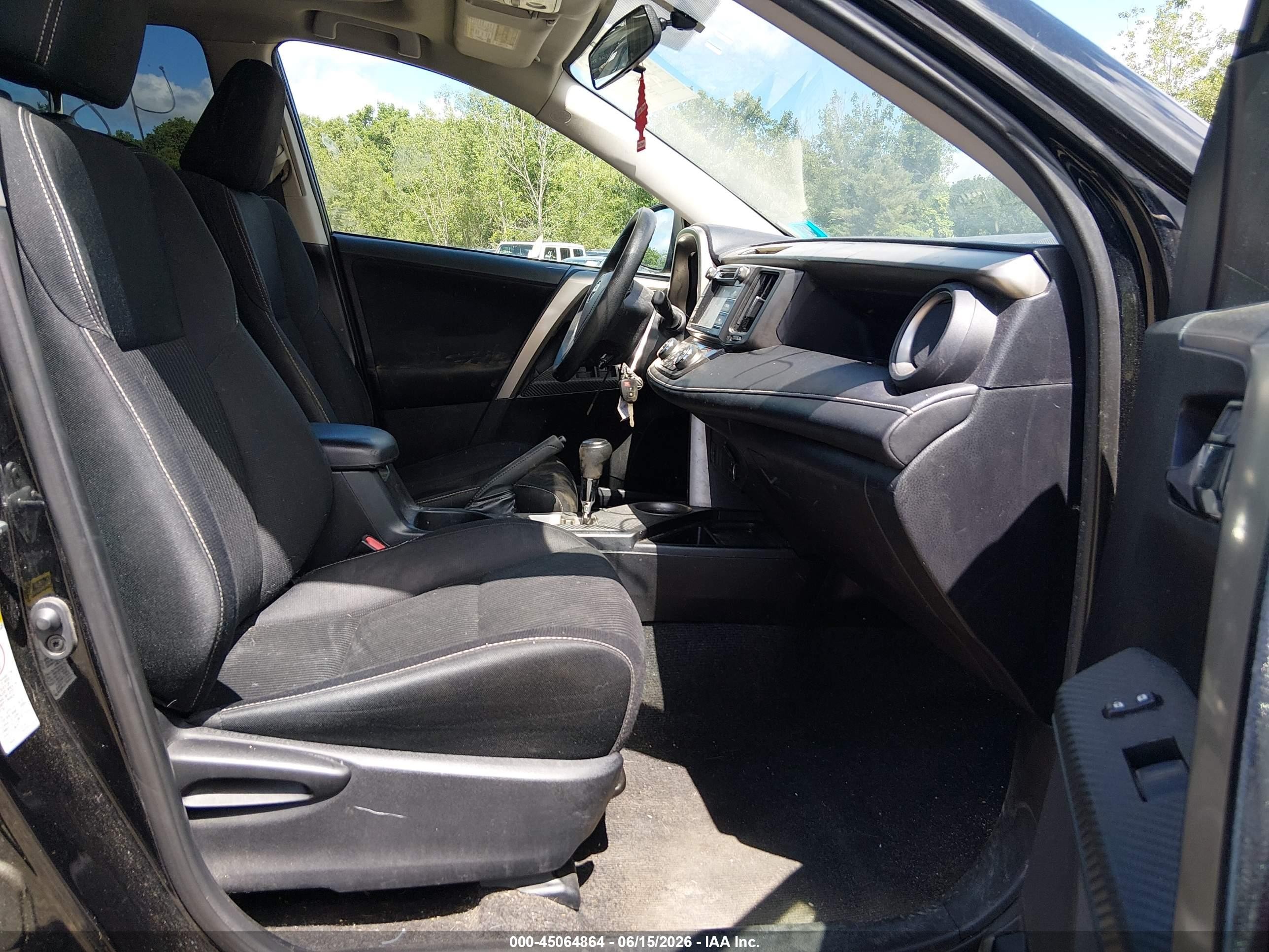 2015 Toyota Rav4 Xle Black vin: 2T3WFREV5FW167928