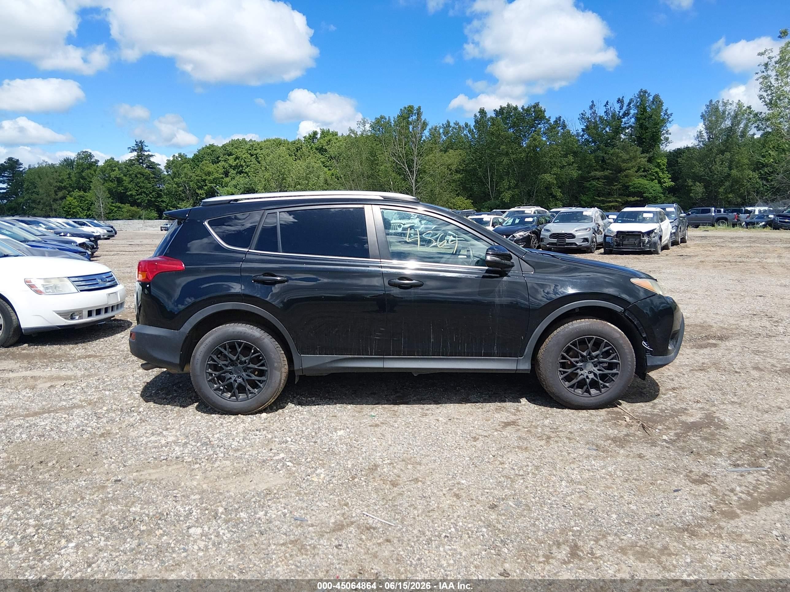 2015 Toyota Rav4 Xle Black vin: 2T3WFREV5FW167928