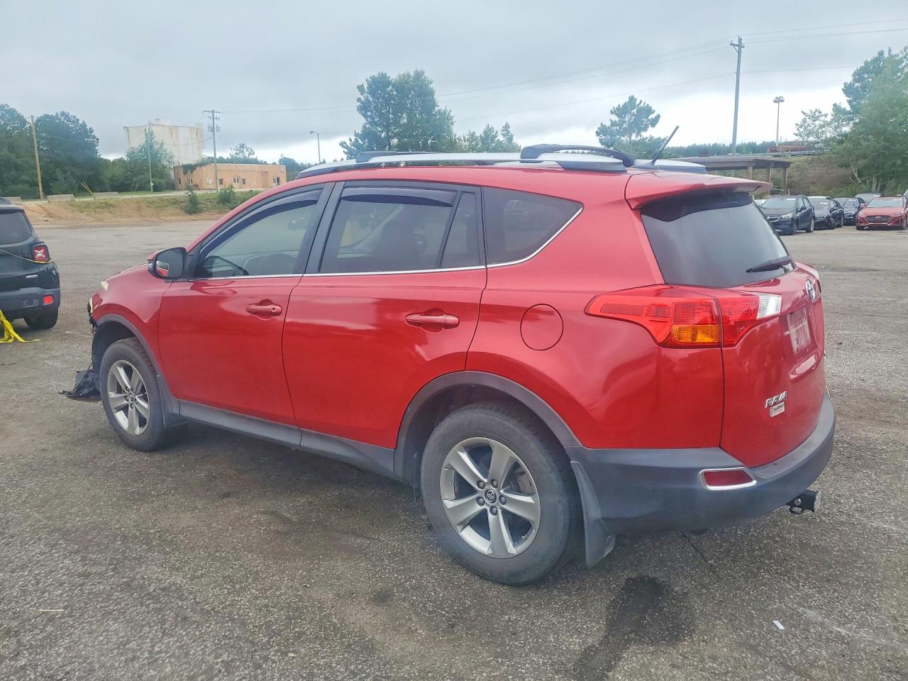 2015 Toyota 4 Wheel Dr Красный vin: 2T3WFREV5FW169419