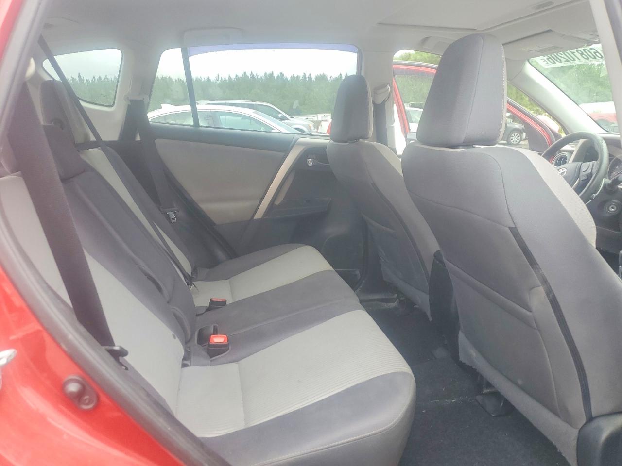 2015 Toyota 4 Wheel Dr Красный vin: 2T3WFREV5FW169419
