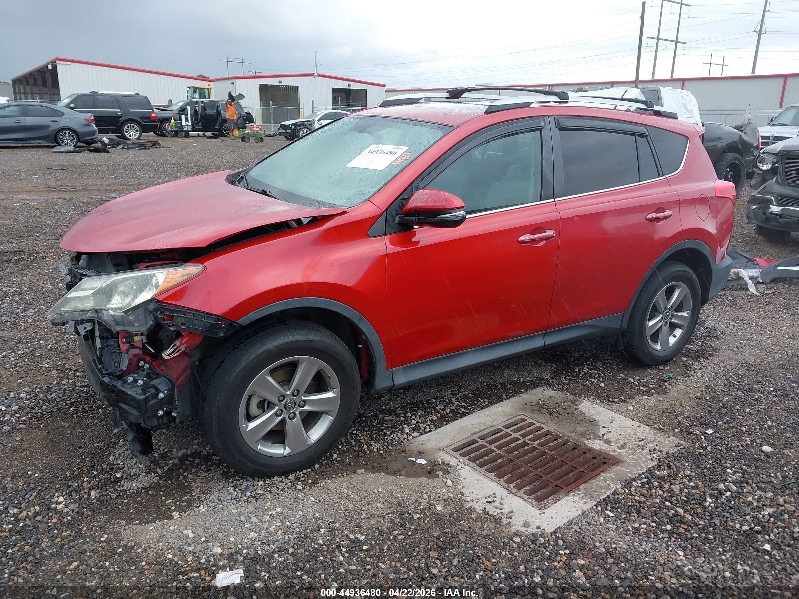 2015 Toyota Rav4 Xle Red vin: 2T3WFREV5FW208770
