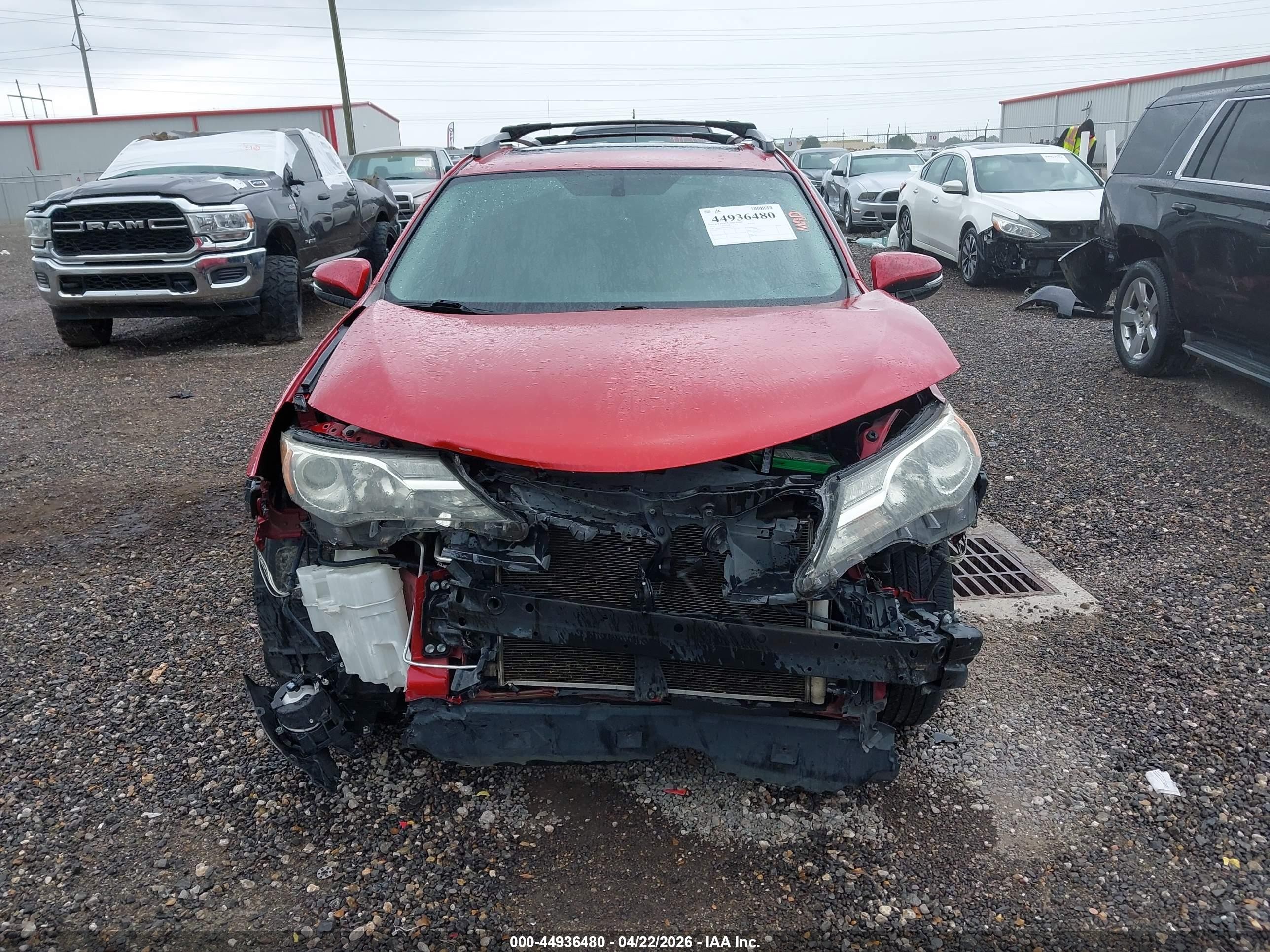 2015 Toyota Rav4 Xle Red vin: 2T3WFREV5FW208770