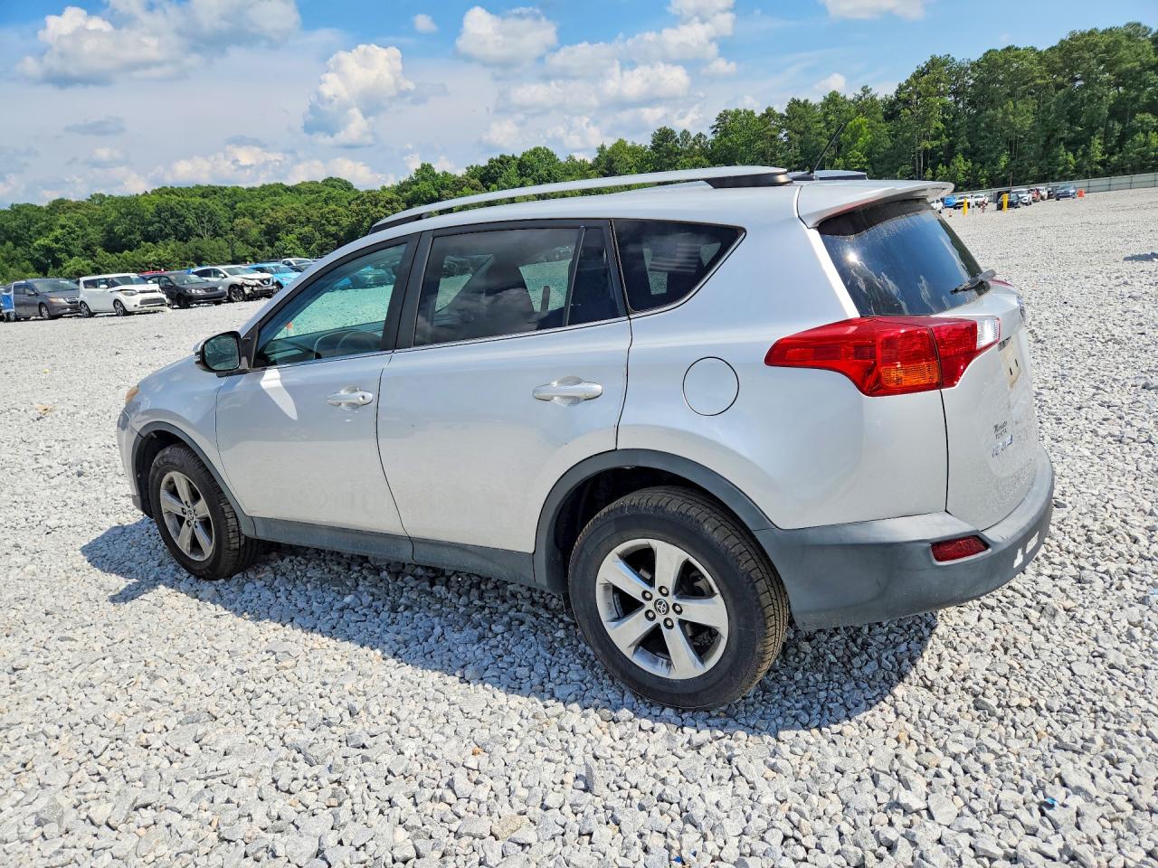 2015 Toyota Rav4 Xle Silver vin: 2T3WFREV5FW232034