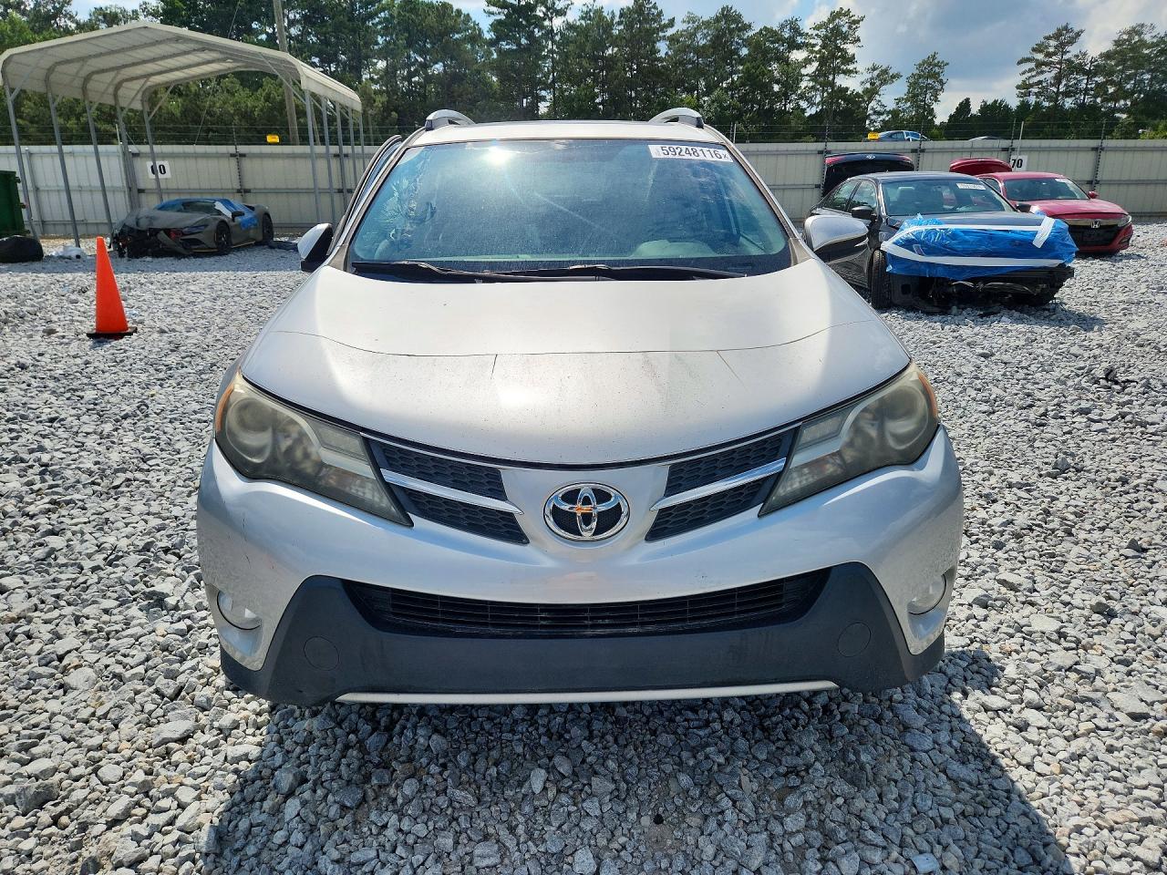 2015 Toyota Rav4 Xle Silver vin: 2T3WFREV5FW232034