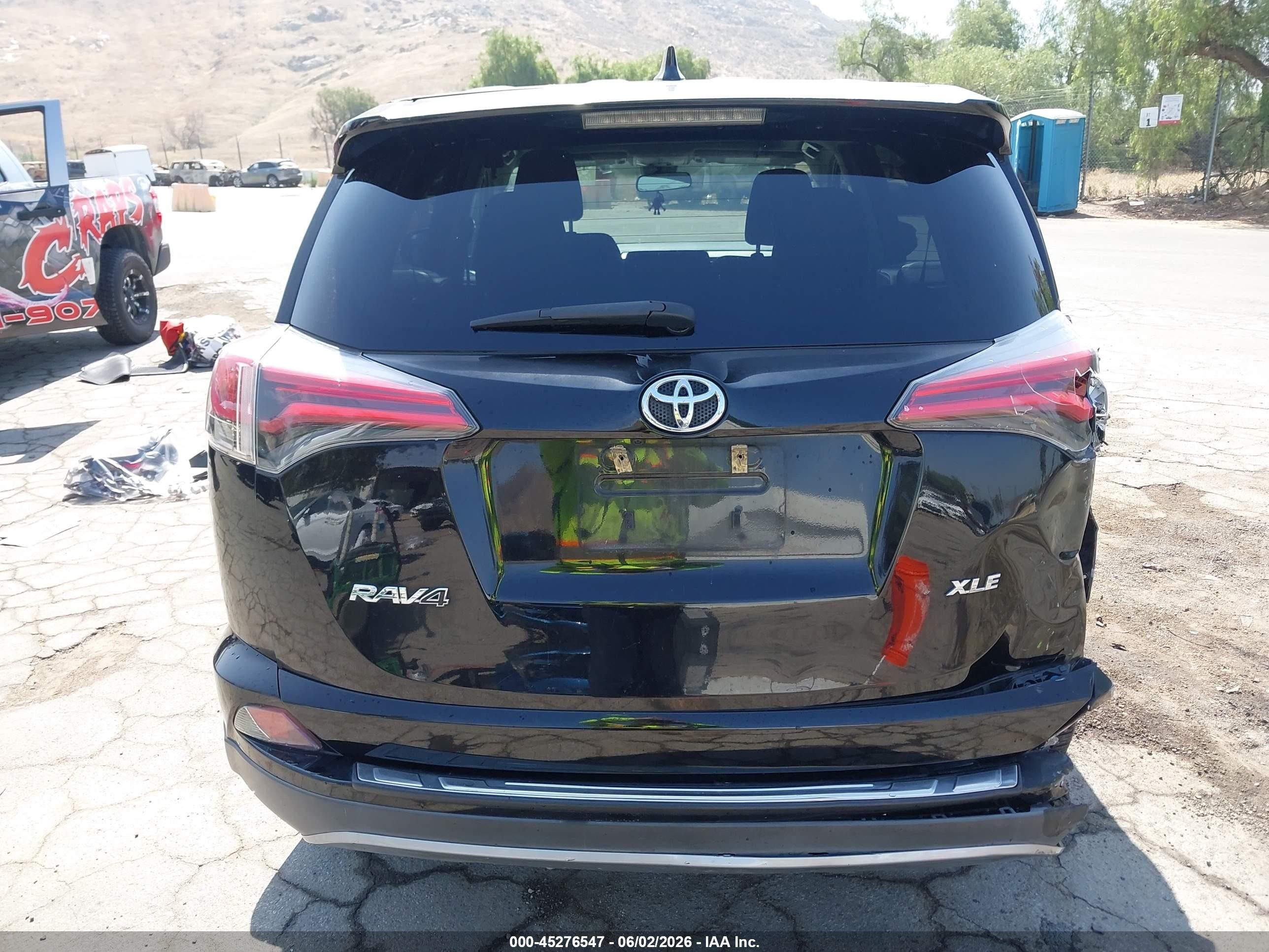 2017 Toyota Rav4 Xle Черный vin: 2T3WFREV5HW384849