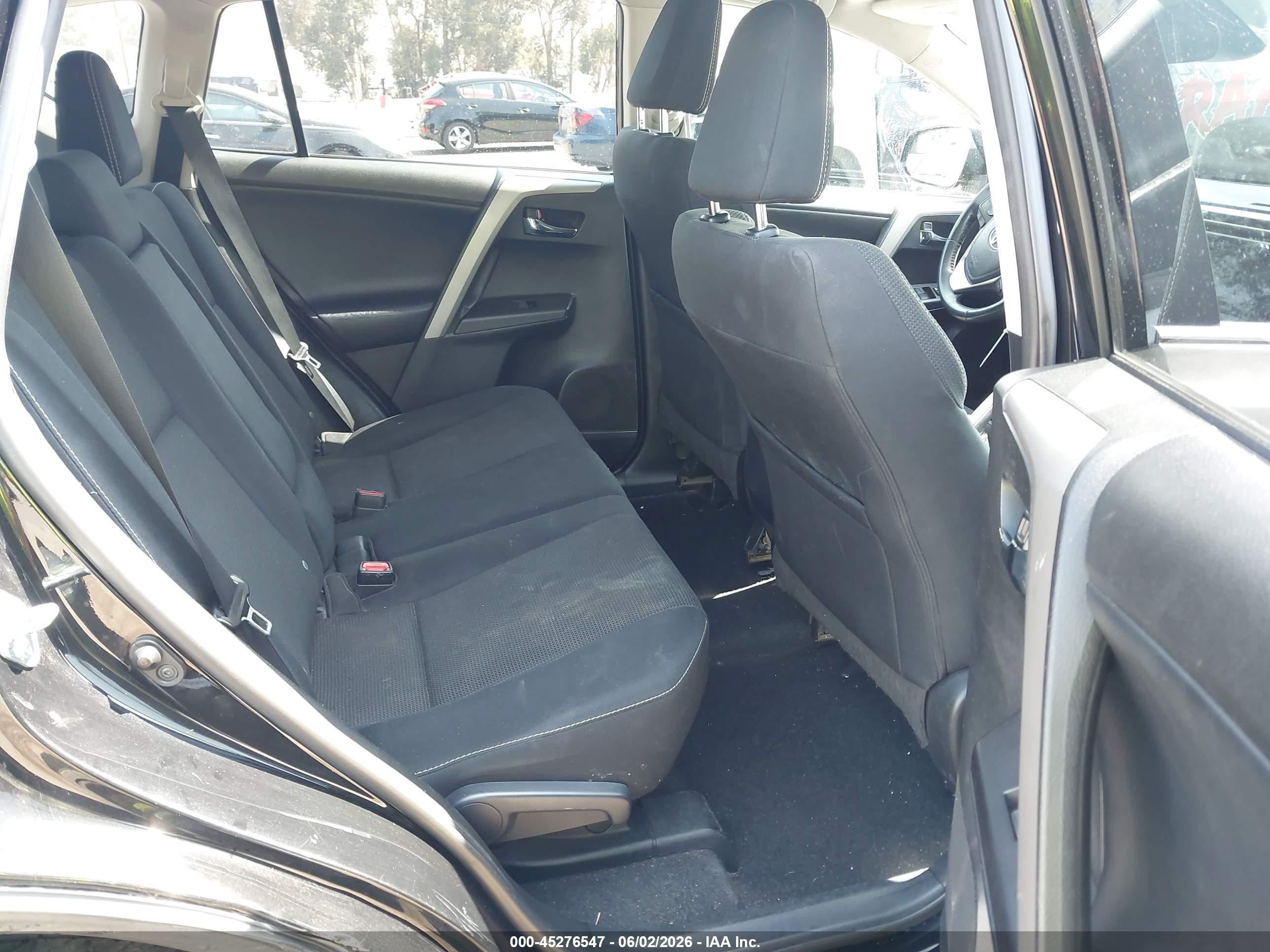 2017 Toyota Rav4 Xle Черный vin: 2T3WFREV5HW384849