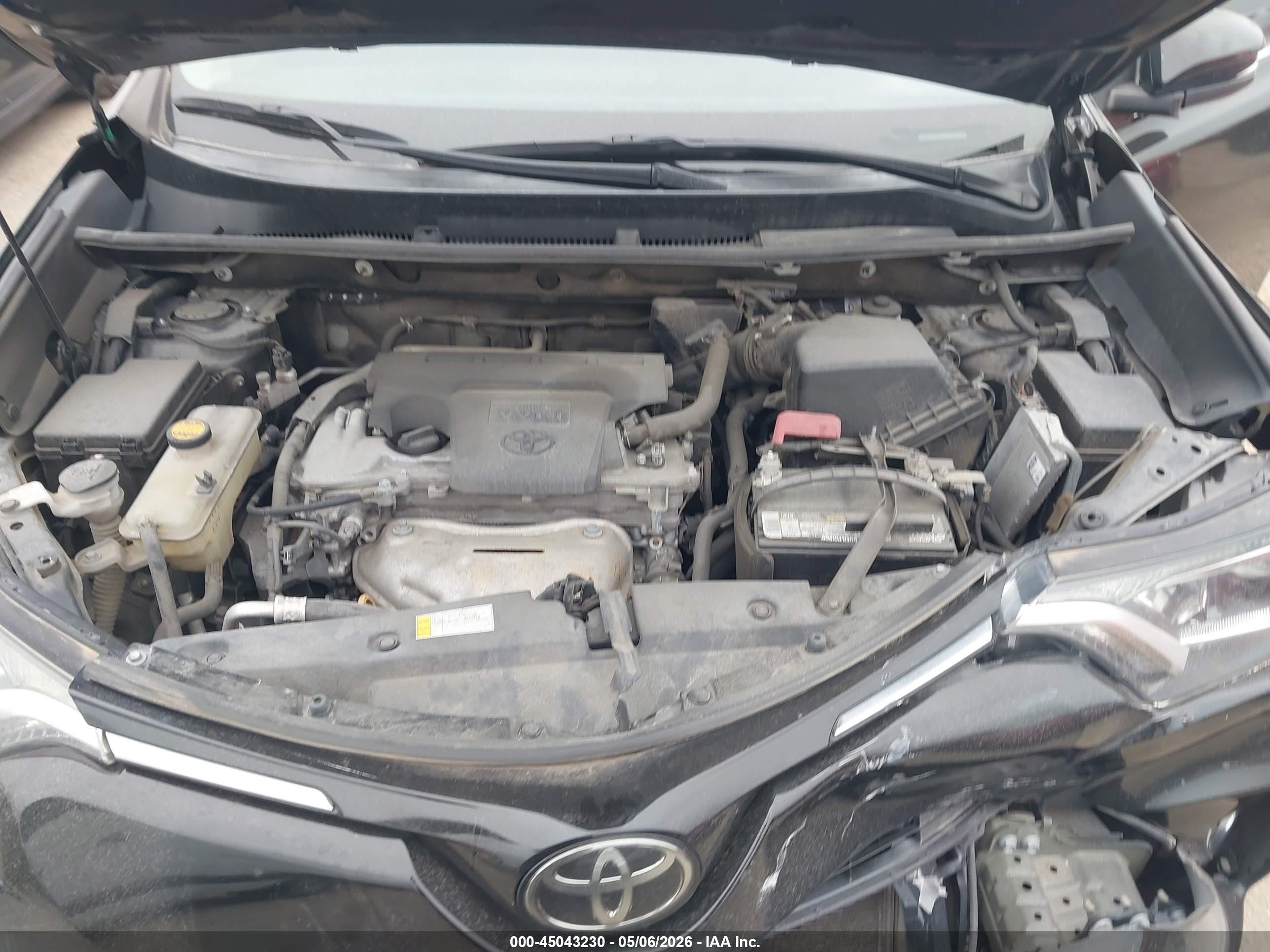 2018 Toyota Rav4 Xle Черный vin: 2T3WFREV5JW476209