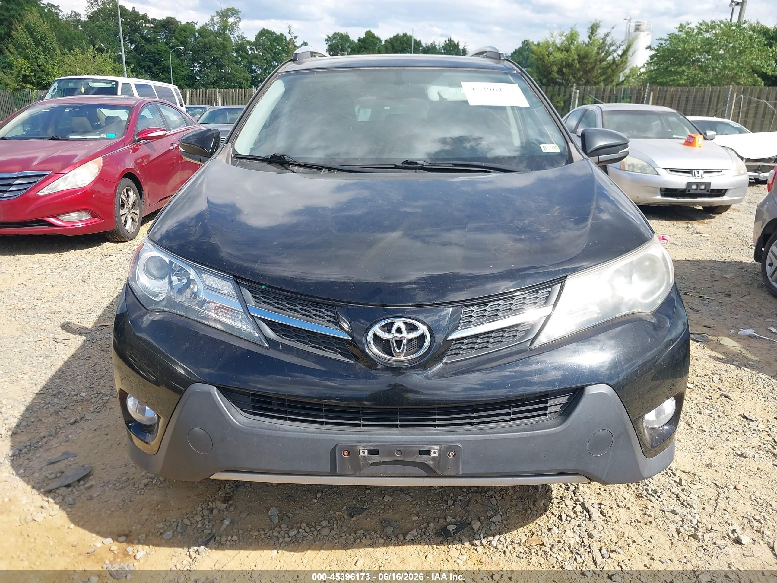 2013 Toyota Rav4 Xle Black vin: 2T3WFREV6DW006744