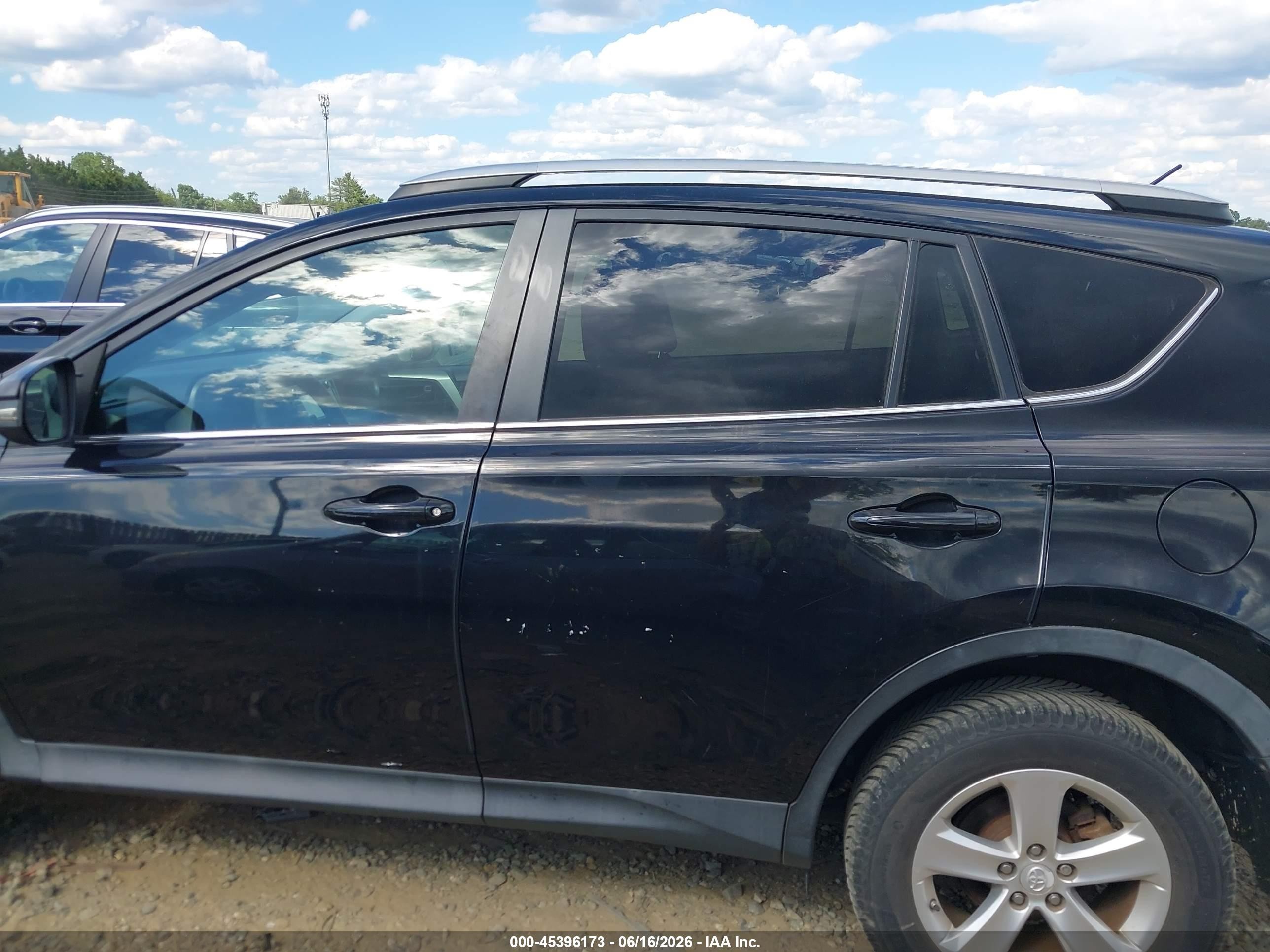2013 Toyota Rav4 Xle Black vin: 2T3WFREV6DW006744