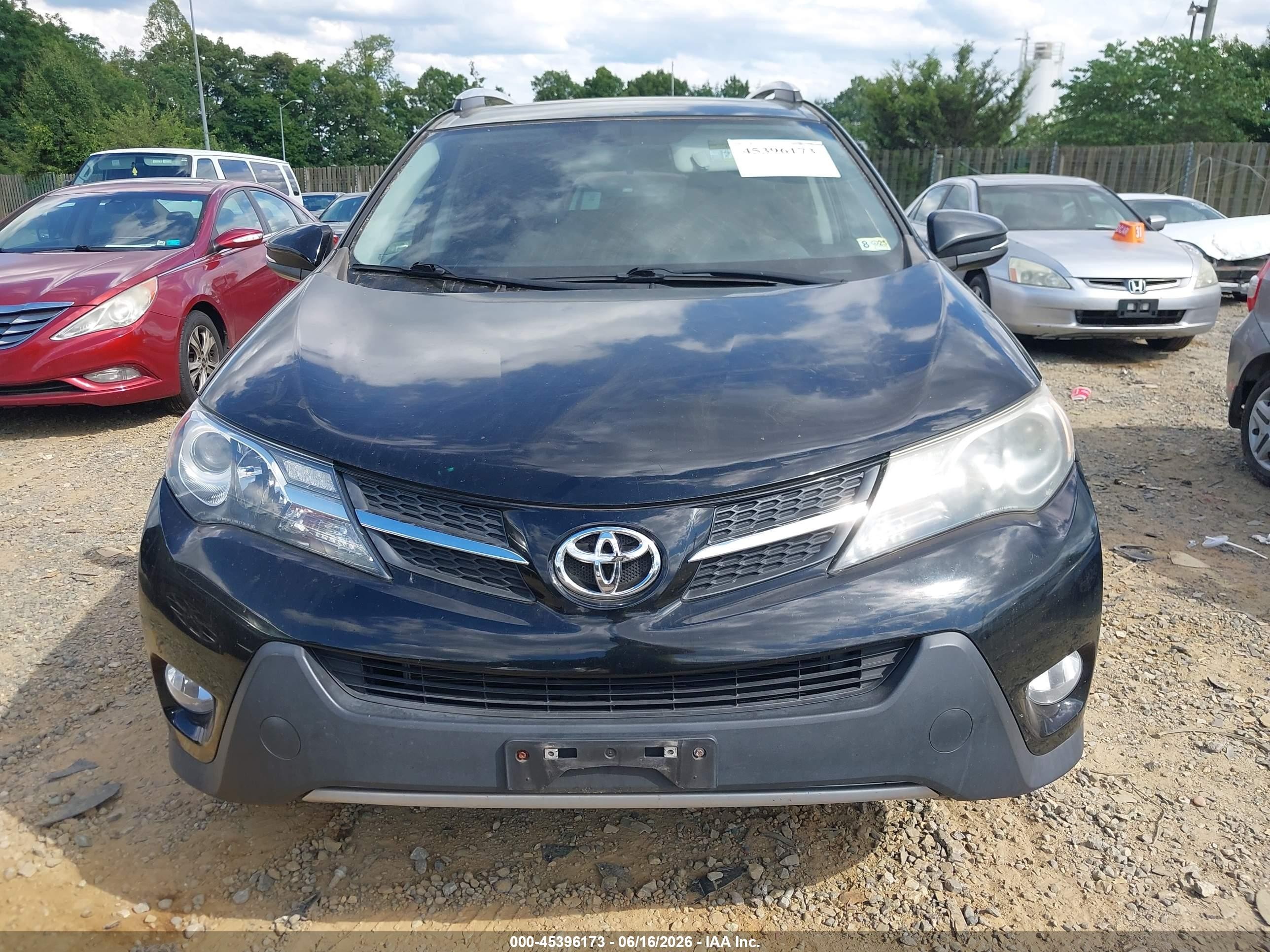 2013 Toyota Rav4 Xle Black vin: 2T3WFREV6DW006744