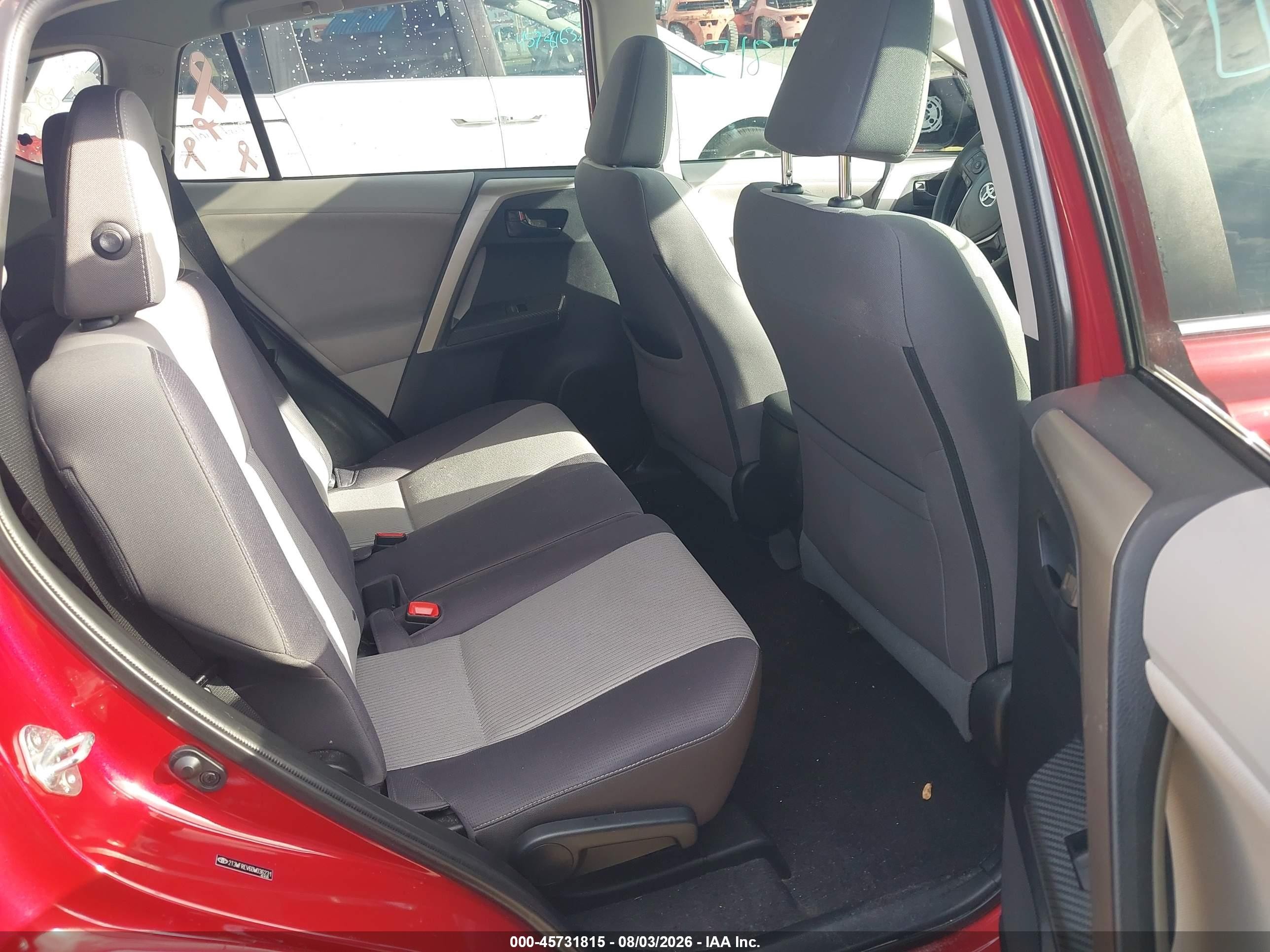 2013 Toyota Rav4 Xle Red vin: 2T3WFREV6DW036231