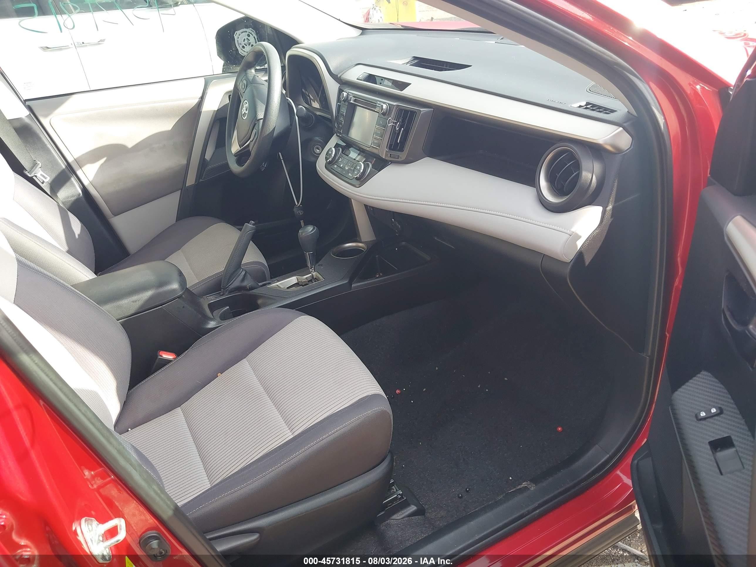 2013 Toyota Rav4 Xle Red vin: 2T3WFREV6DW036231
