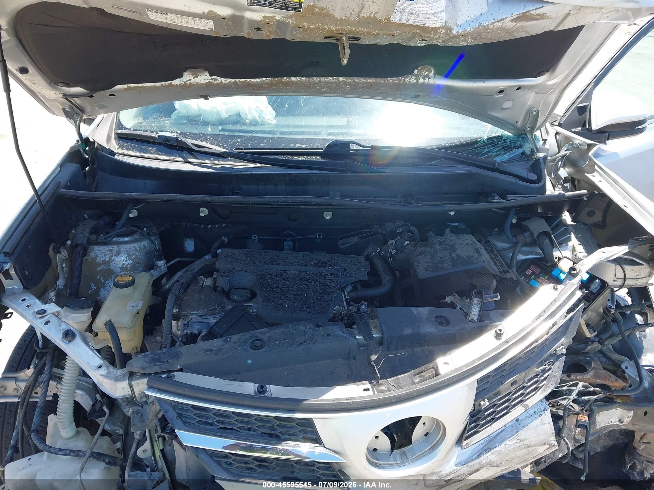 2013 Toyota Rav4 Xle Серебряный vin: 2T3WFREV6DW044314