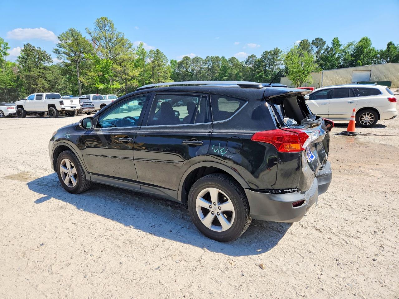 2013 Toyota Rav4 Xle Black vin: 2T3WFREV6DW052591
