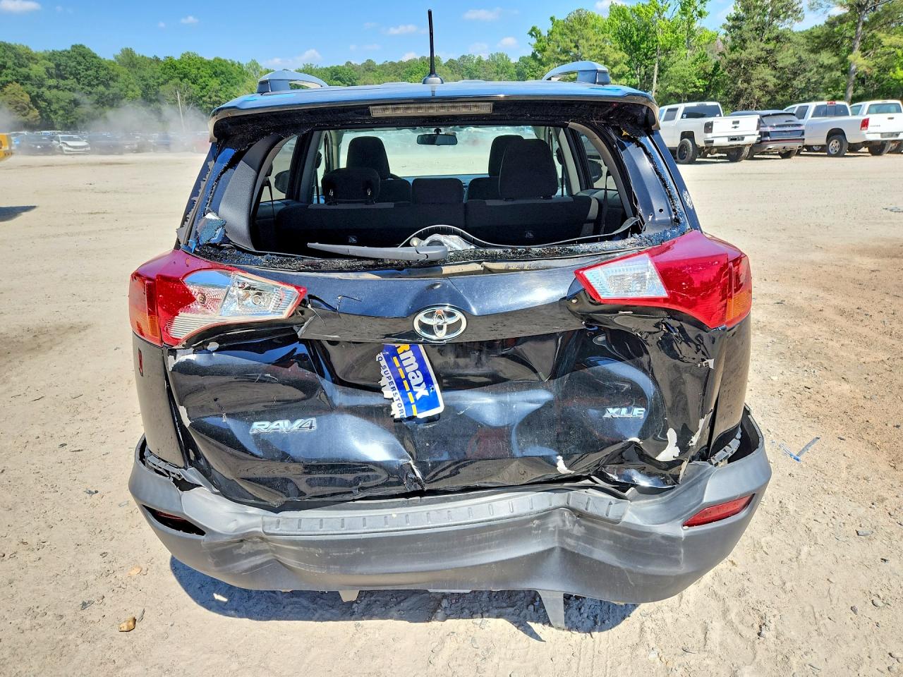 2013 Toyota Rav4 Xle Black vin: 2T3WFREV6DW052591