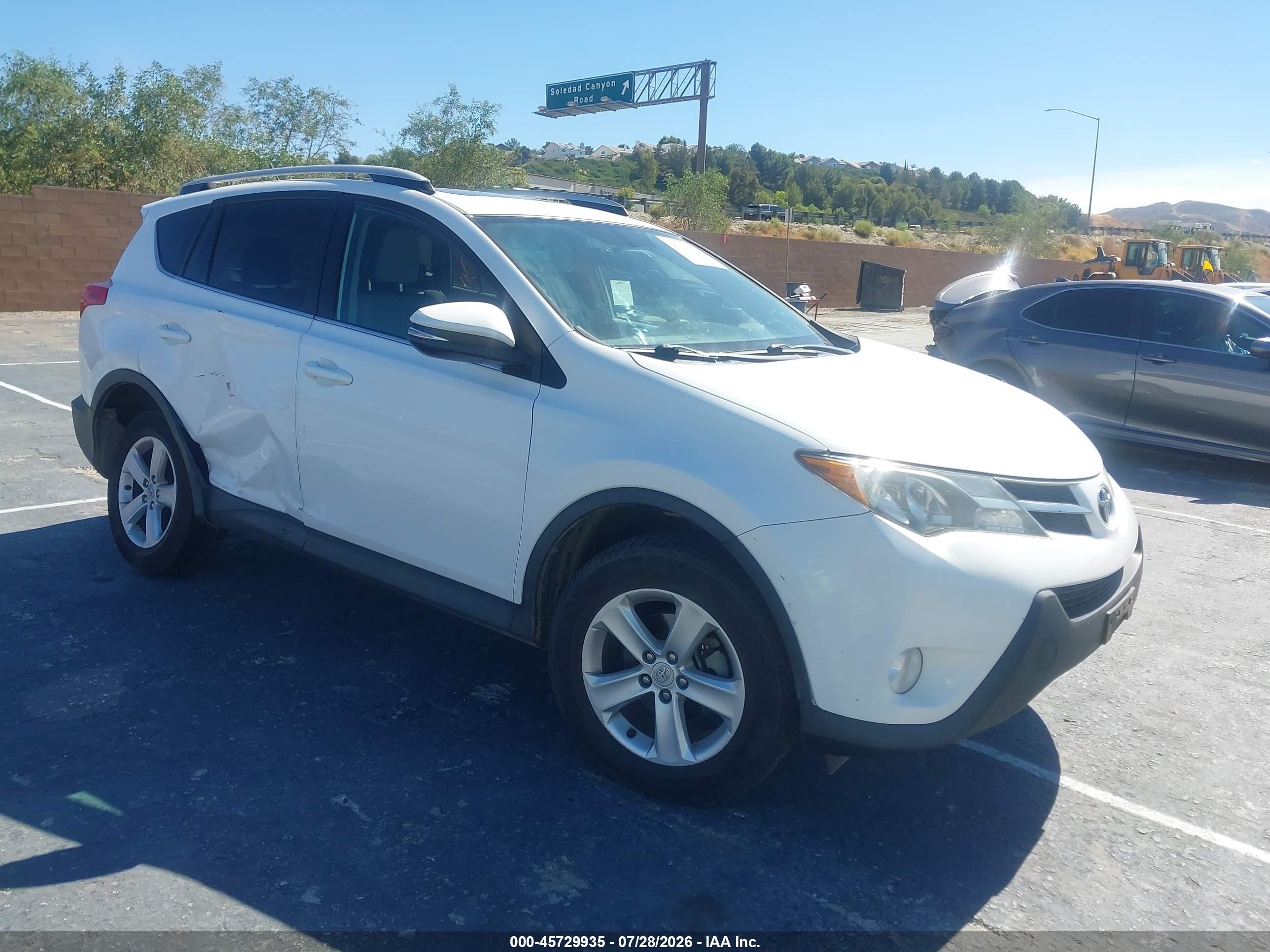2013 Toyota Rav4 Xle Белый vin: 2T3WFREV6DW060609