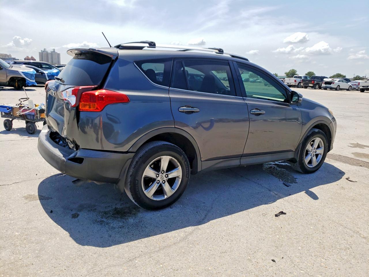 2013 Toyota Rav4 Xle Gray vin: 2T3WFREV6DW063901