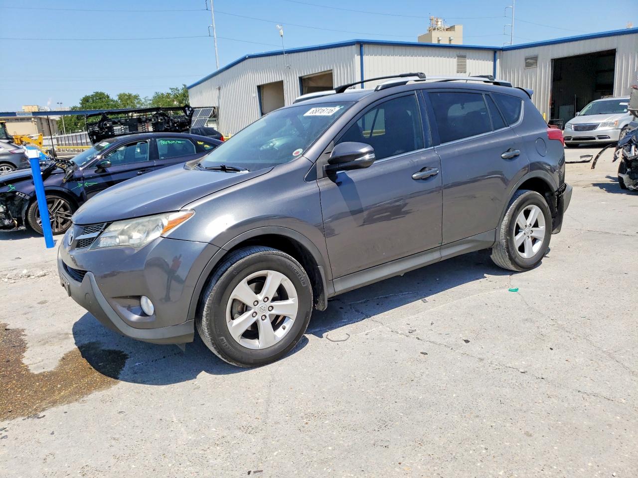 2013 Toyota Rav4 Xle Серый vin: 2T3WFREV6DW063901